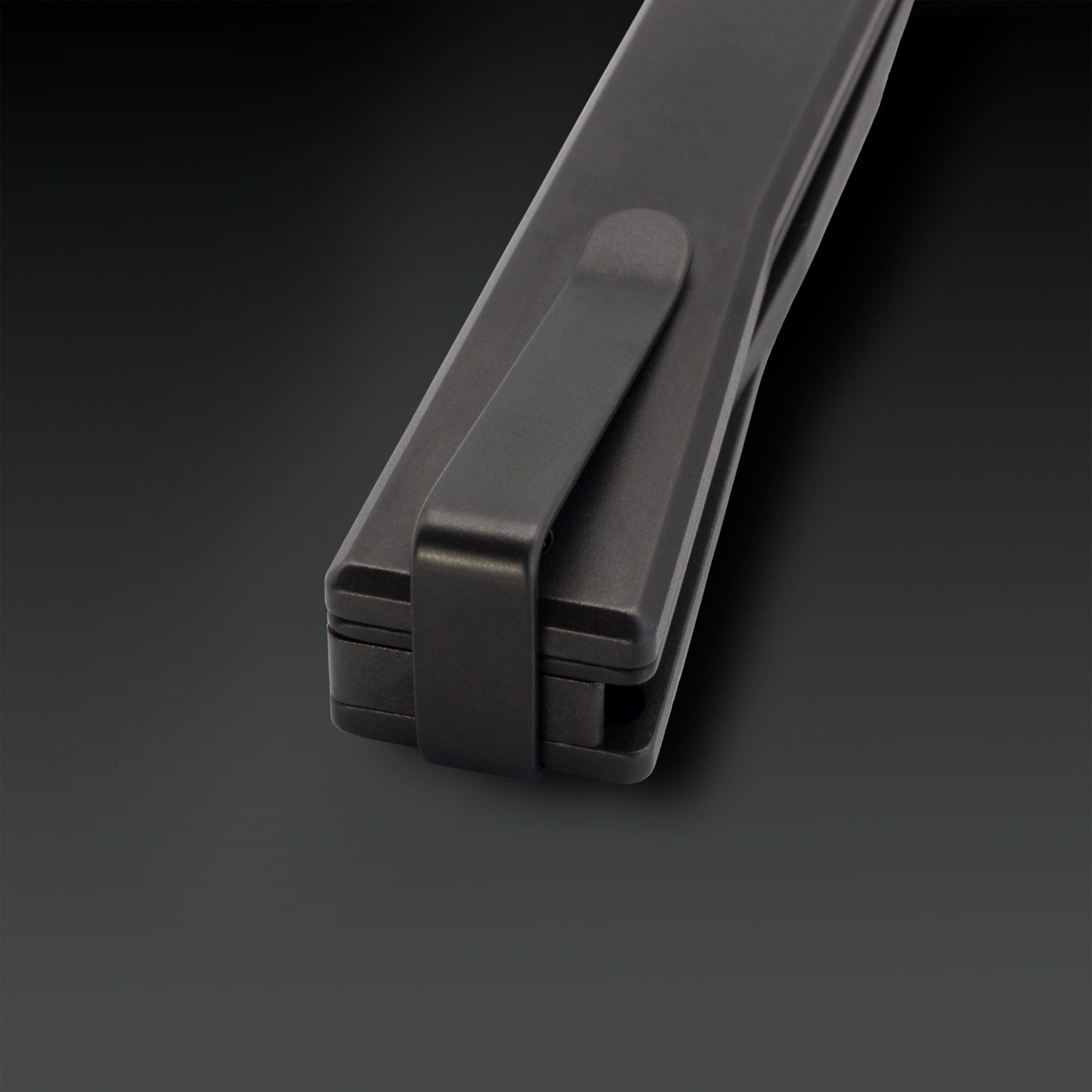 Solstice Black Titanium Drop Point - Tristar Edge