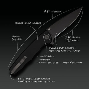 Strategy G-10 Black PVD - Tristar Edge