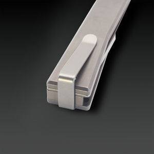 Solstice Satin Titanium Harpoon - Tristar Edge