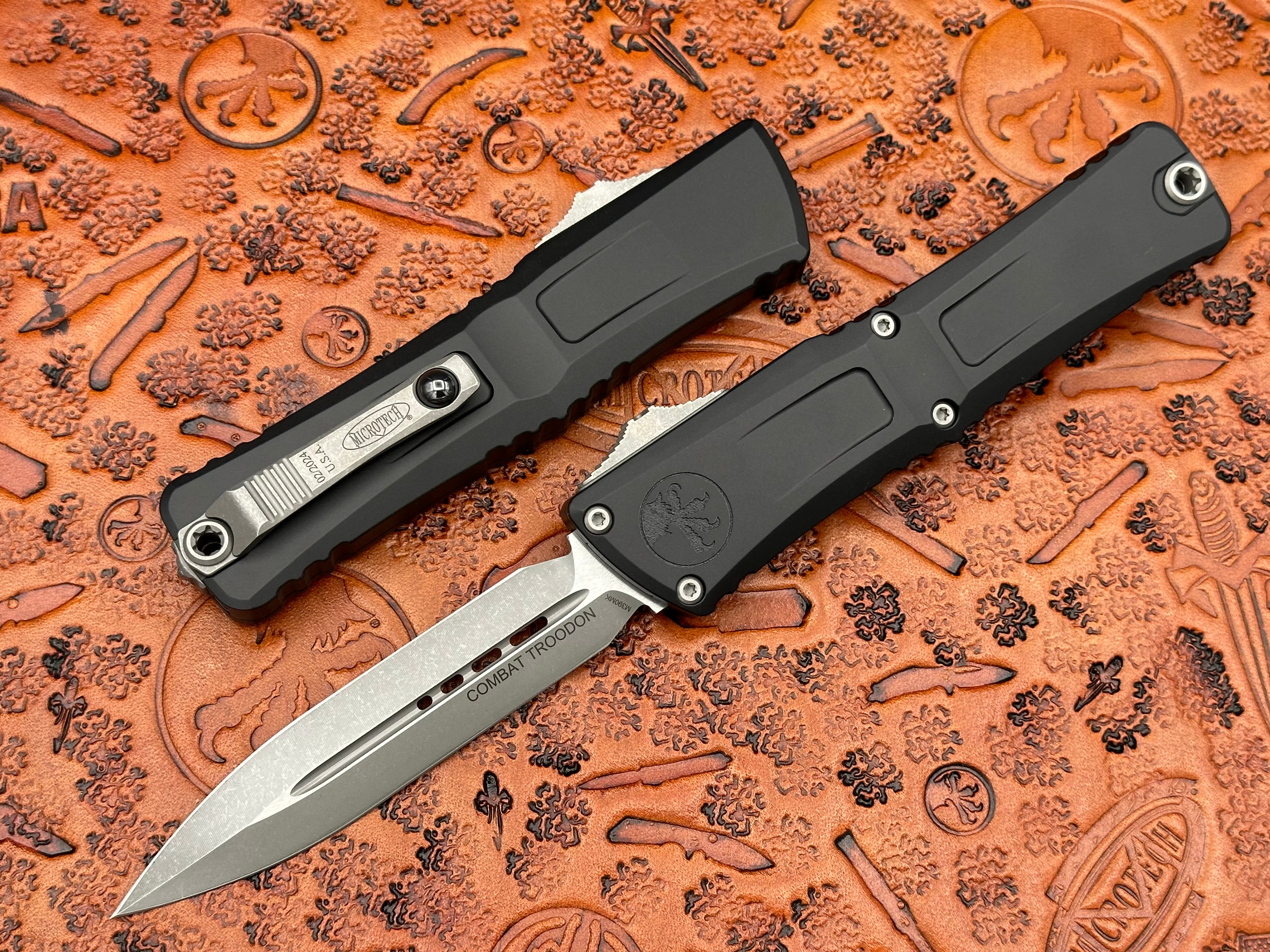 Microtech Combat Troodon Double Edge Gen III Apocalyptic Standard 1142-10 AP - Tristar Edge