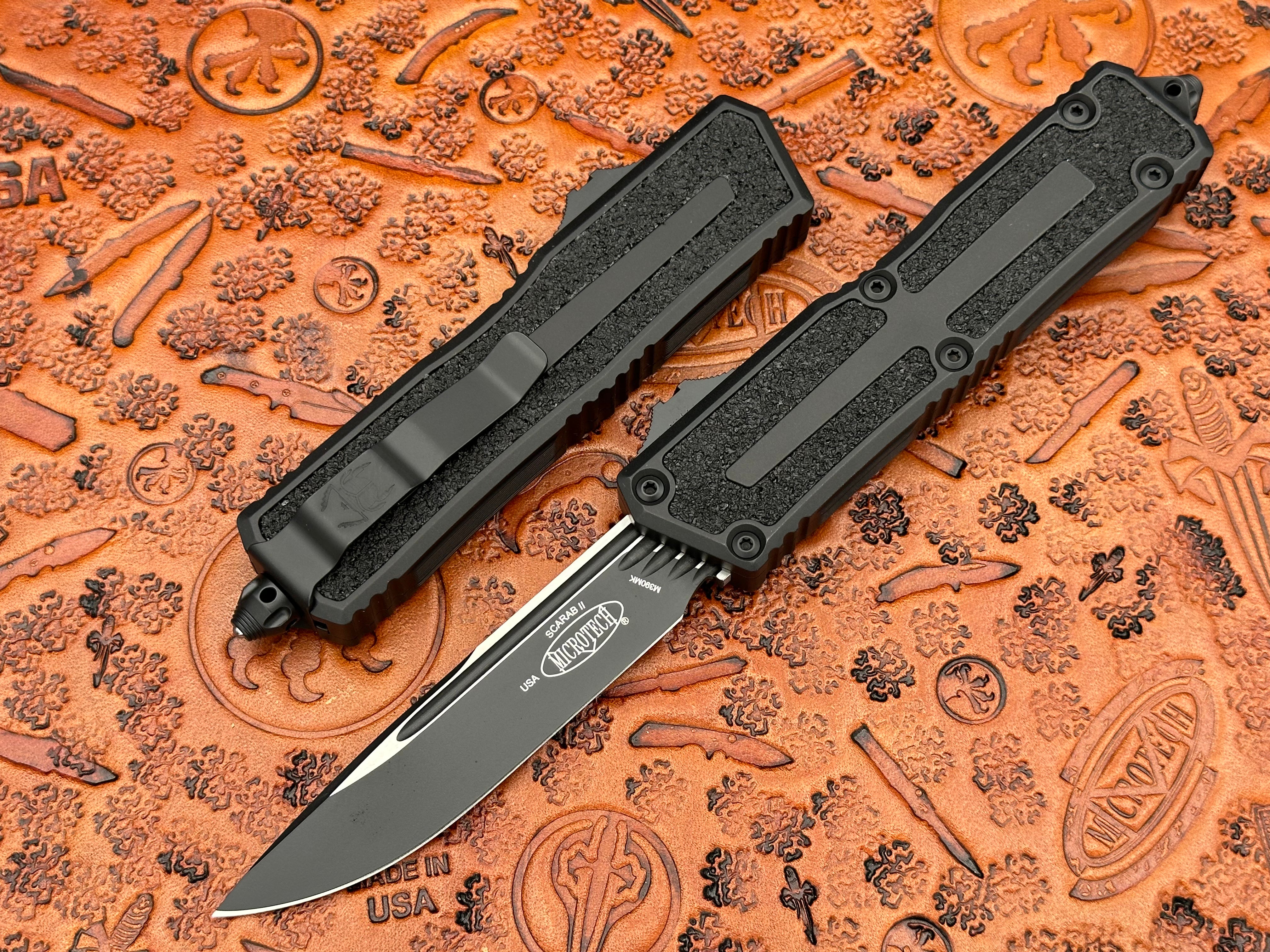 Microtech Scarab II Single Edge Gen III Tactical Standard 1278-1 T - Tristar Edge
