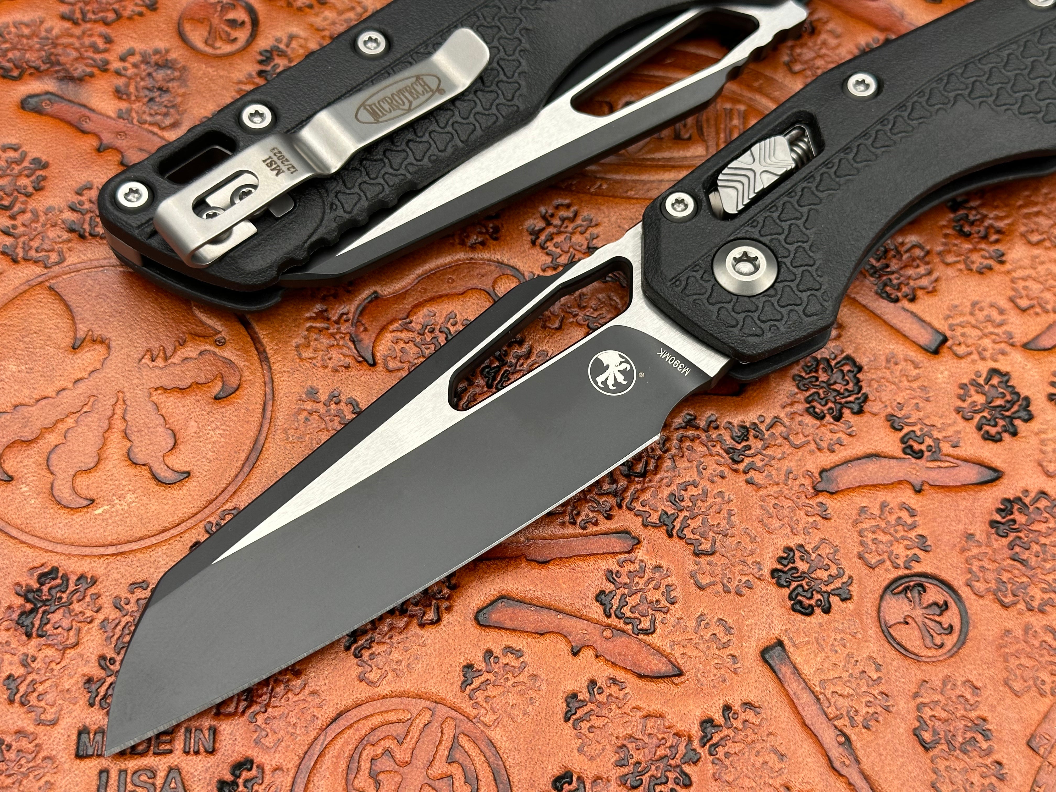 Microtech MSI Single Edge Tri-Grip Polymer Black Standard 210T-1 PMBK - Tristar Edge