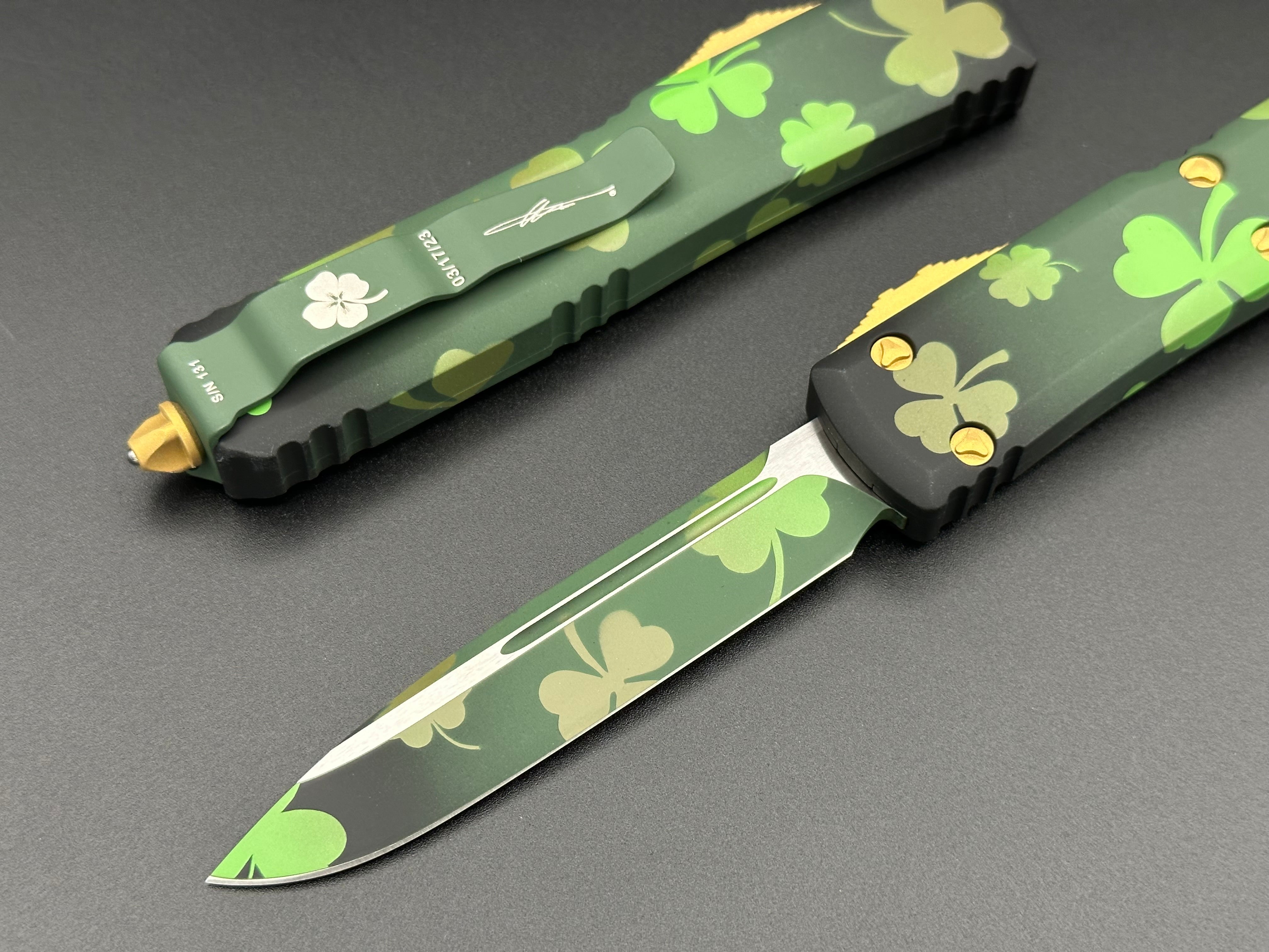 Ultratech S/E Signature Series SPD Green Standard Gold Hardware 121-1 SPDS - Tristar Edge