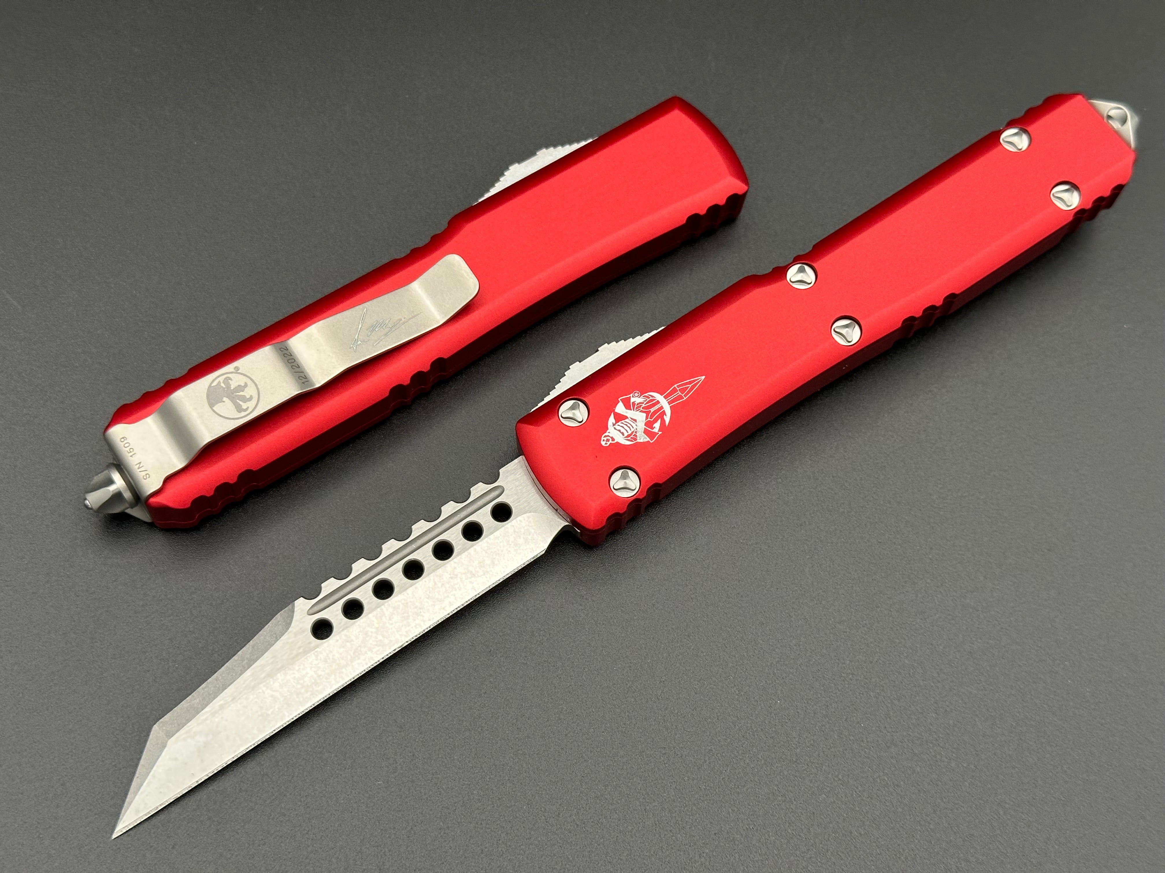 Ultratech Warhound Signature Series Red Stonewash Standard 119W-10 RDS - Tristar Edge