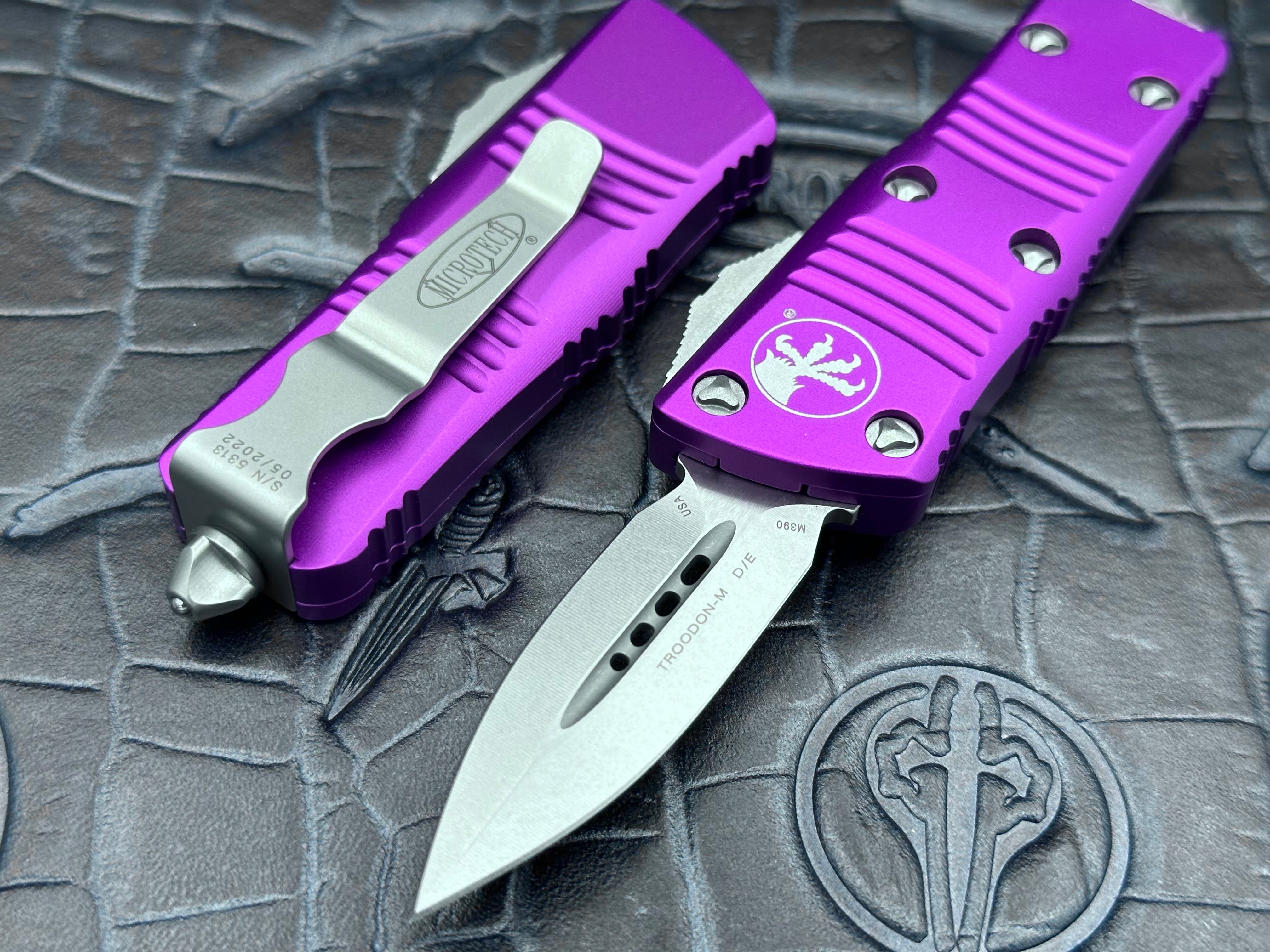 Troodon Mini D/E Violet Stonewash Standard 238-10 VI - Tristar Edge