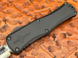 Marfione Custom Hera II DLC Diamond Wash Double Edge w/ Hefted Black Aircraft Alloy w/ DLC Two-Tone Hardware Prototype - Tristar Edge