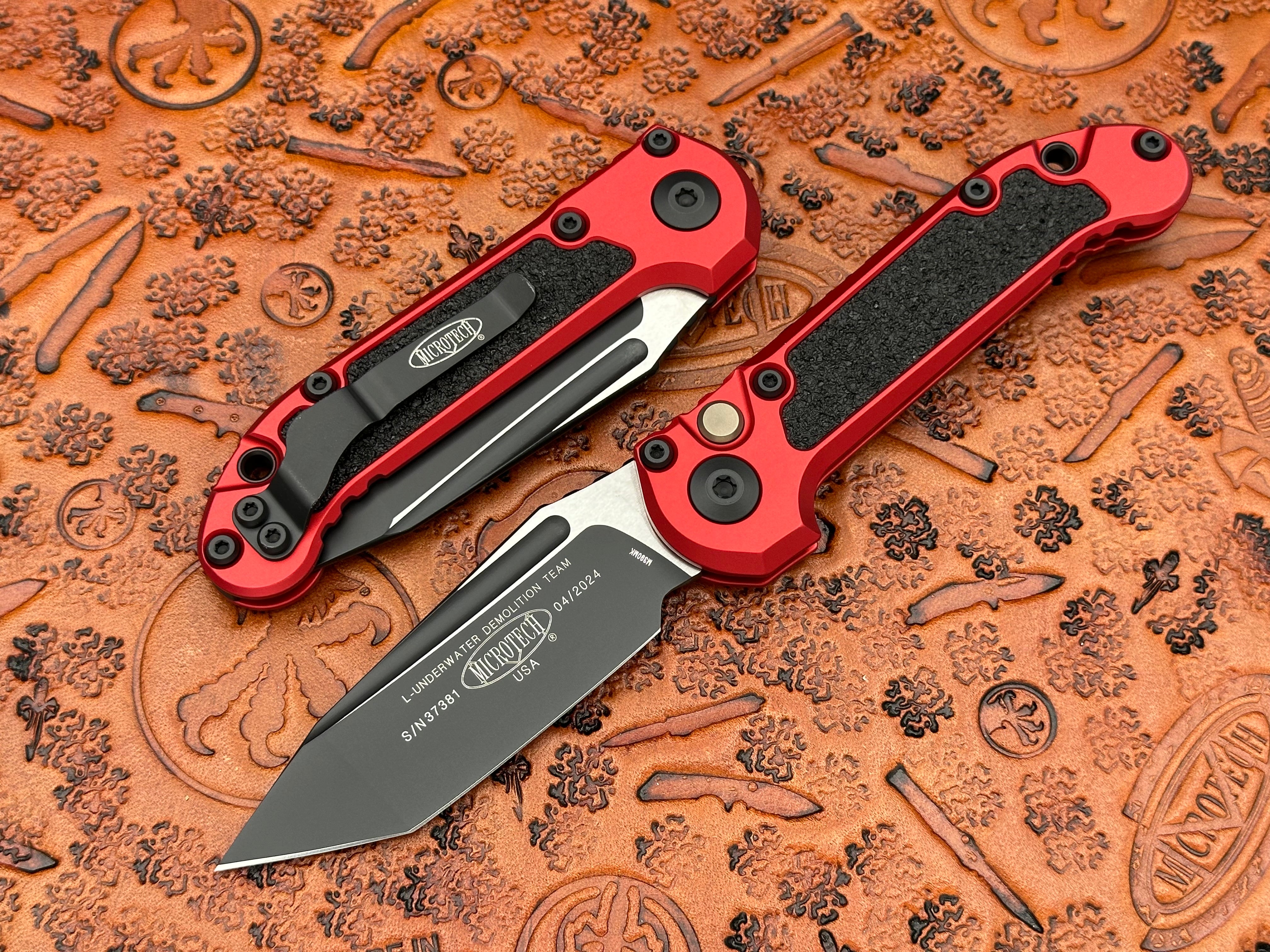 Microtech LUDT Tanto Edge Gen III RED Standard 1136-1 RD - Tristar Edge