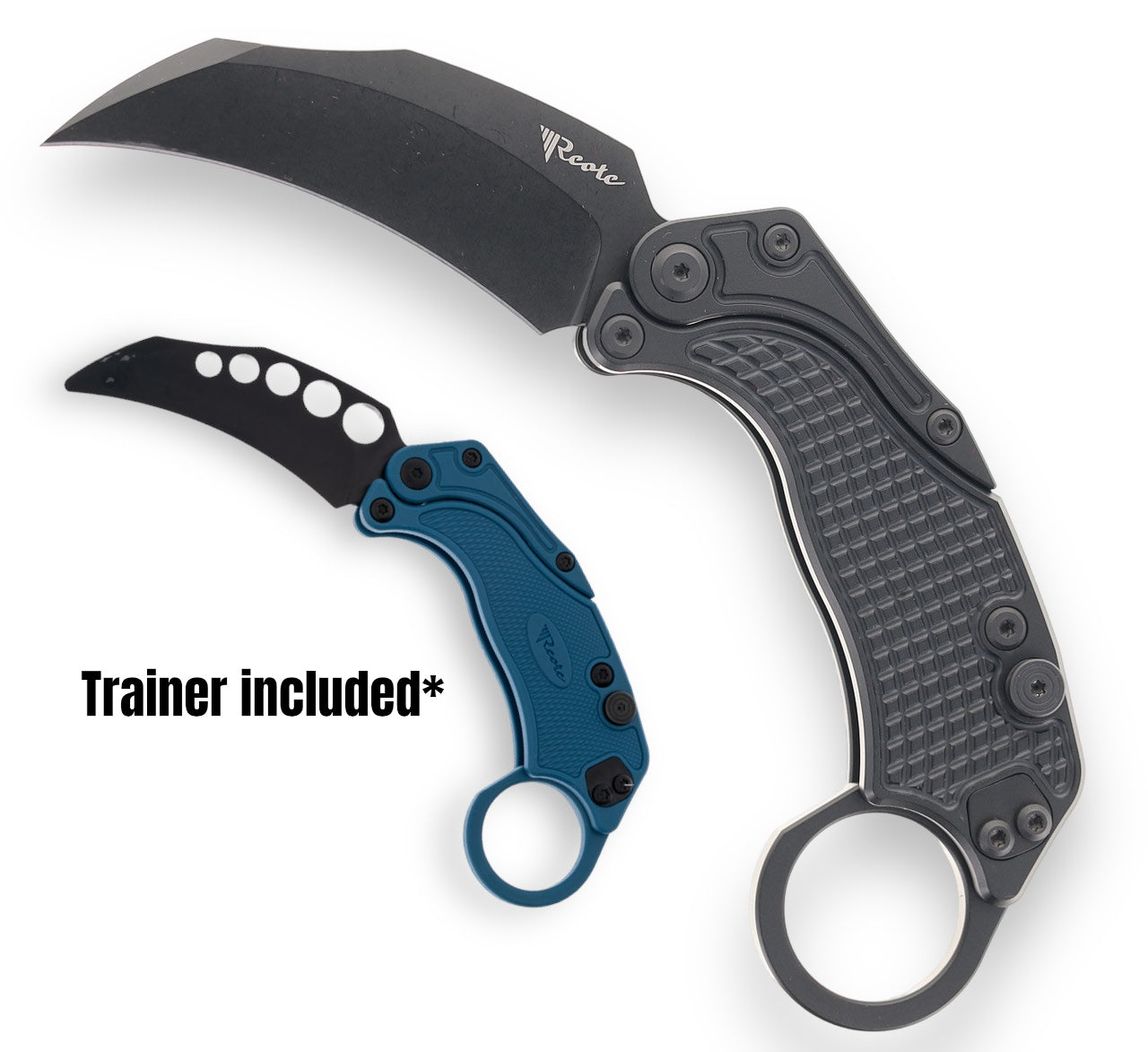 Reate EXO-K Gravity Karambit Black PVD - Tristar Edge