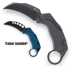 Reate EXO-K Gravity Karambit Black PVD - Tristar Edge