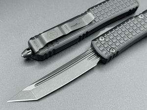 Ultratech Delta Frag Tanto Black DLC Tanto Plain Blade Shadow 123-1UT-DSH - Tristar Edge