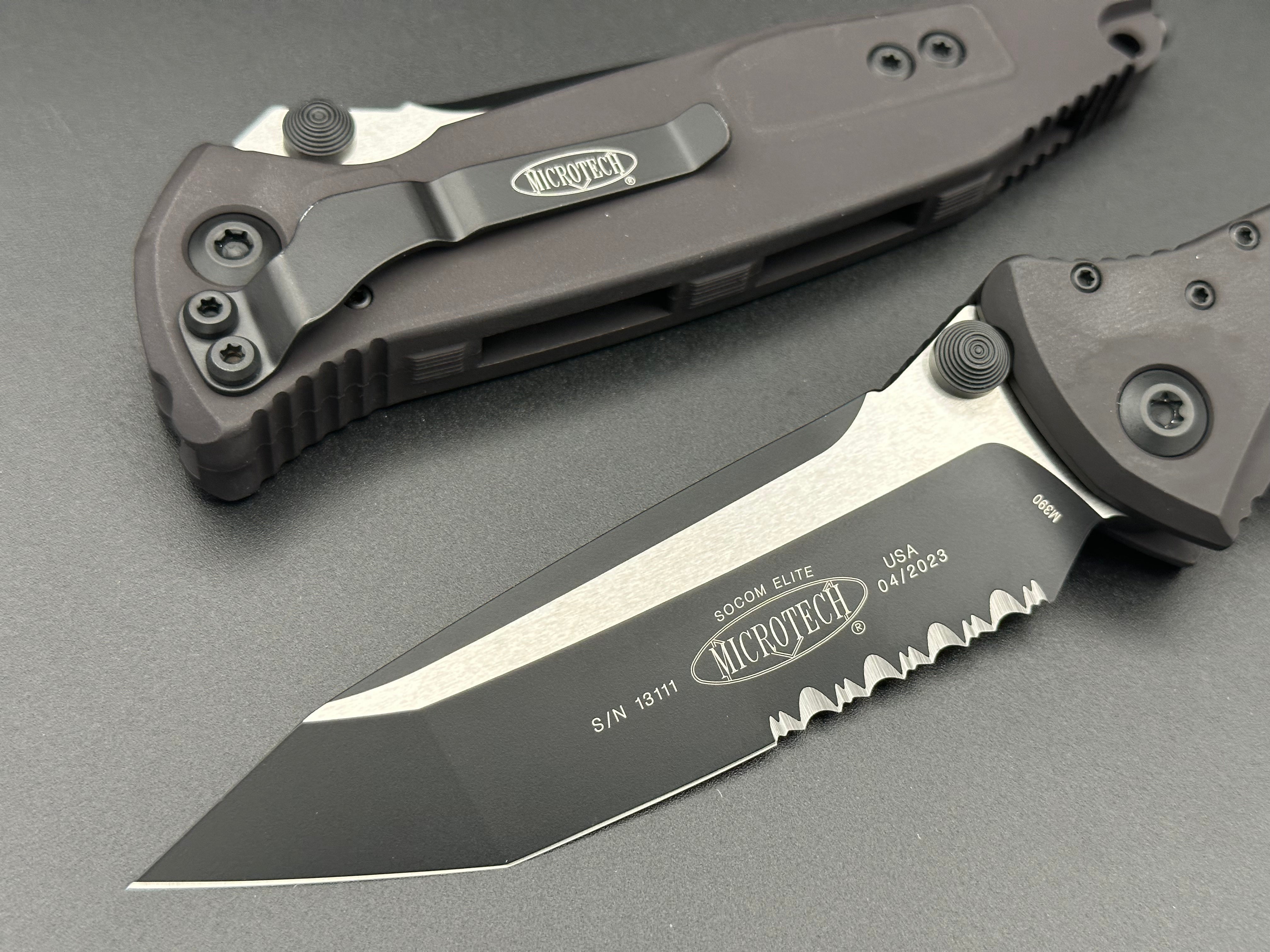 Socom Elite Manual T/E Tactical Part Serrated 161-2 T - Tristar Edge