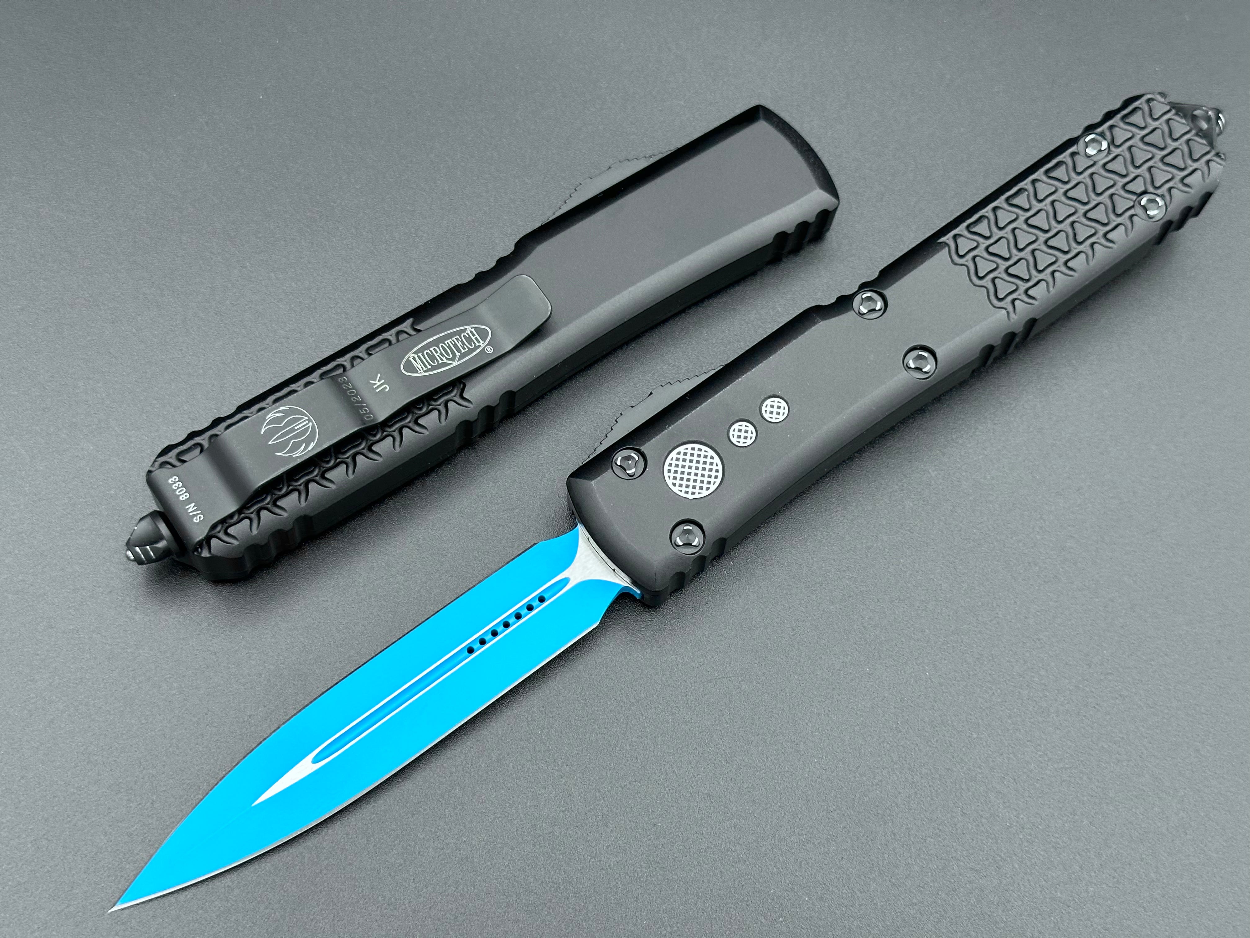 Microtech Knives Ultratech Jedi Knight Double Edge 122-1 JK - Tristar Edge