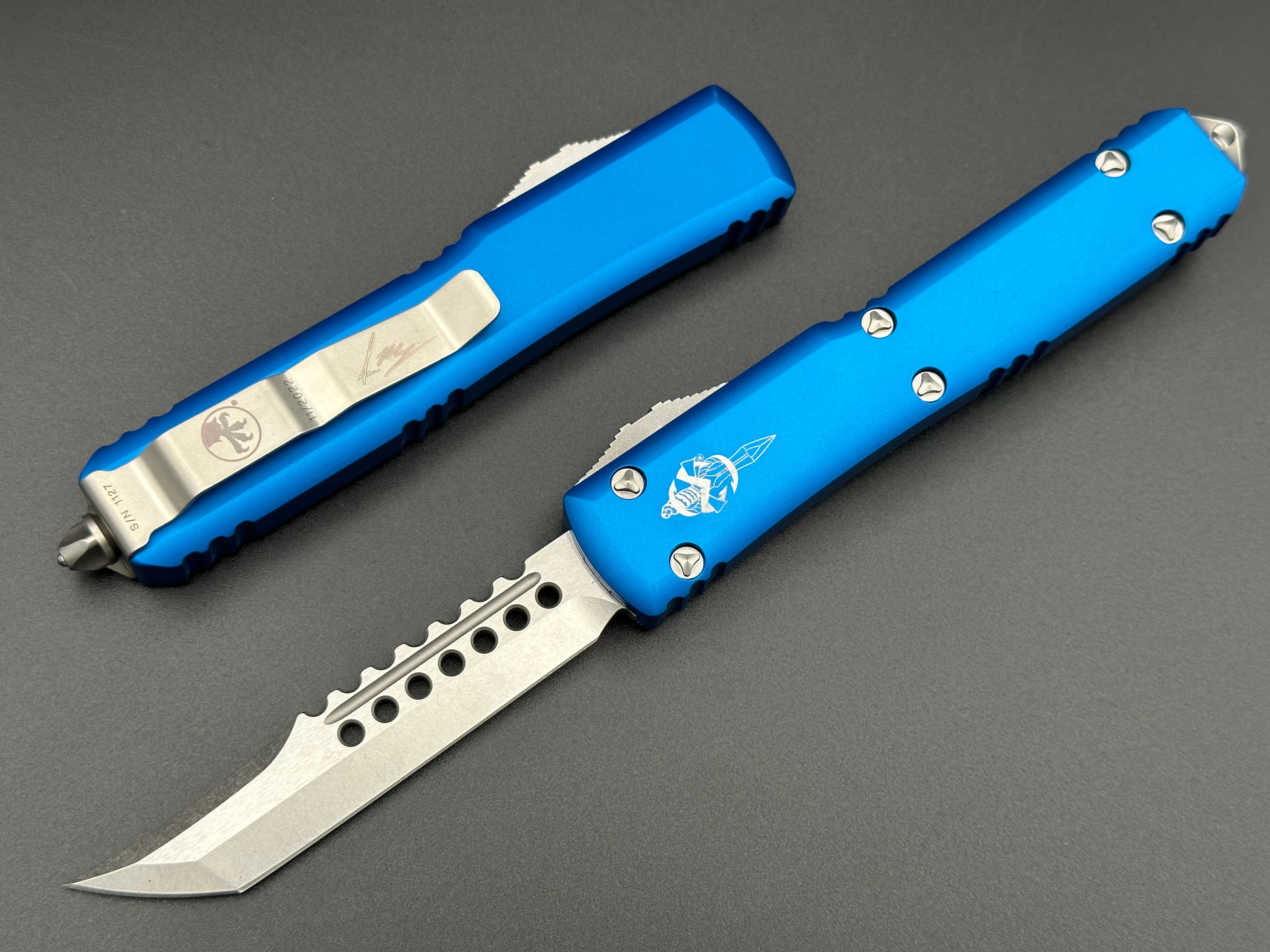 Ultratech Hellhound Signature Series Blue Stonewash Standard 119-10 BLS - Tristar Edge