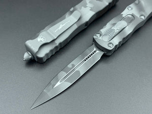 Microtech Dirac D/E Signature Series Urban Camo Standard 225-1 UCS - Tristar Edge