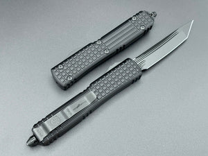 Ultratech Delta Frag Tanto Black DLC Tanto Plain Blade Shadow 123-1UT-DSH - Tristar Edge