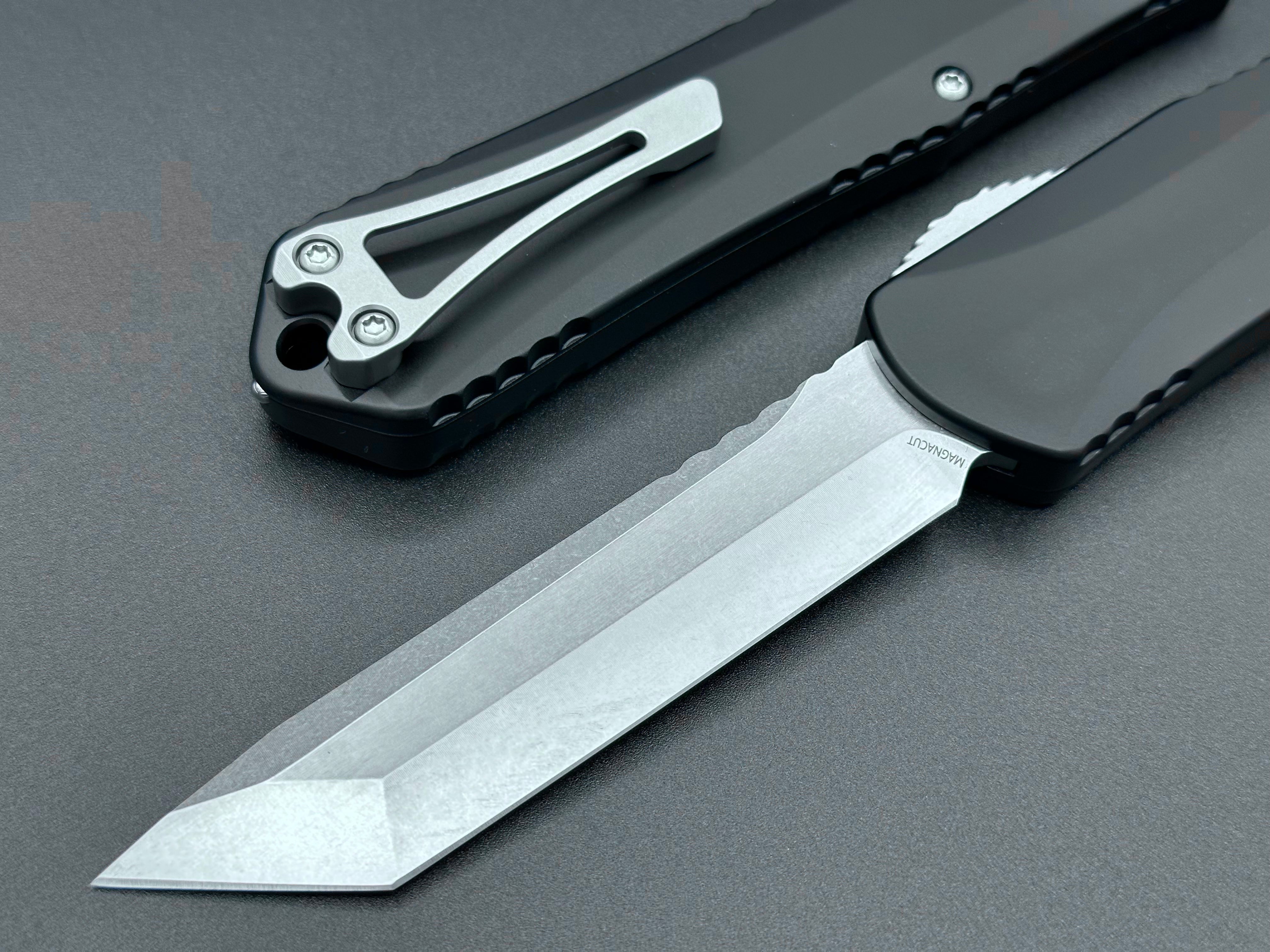 Heretic Knives Manticore X Tanto Stonewash H031-2A - Tristar Edge