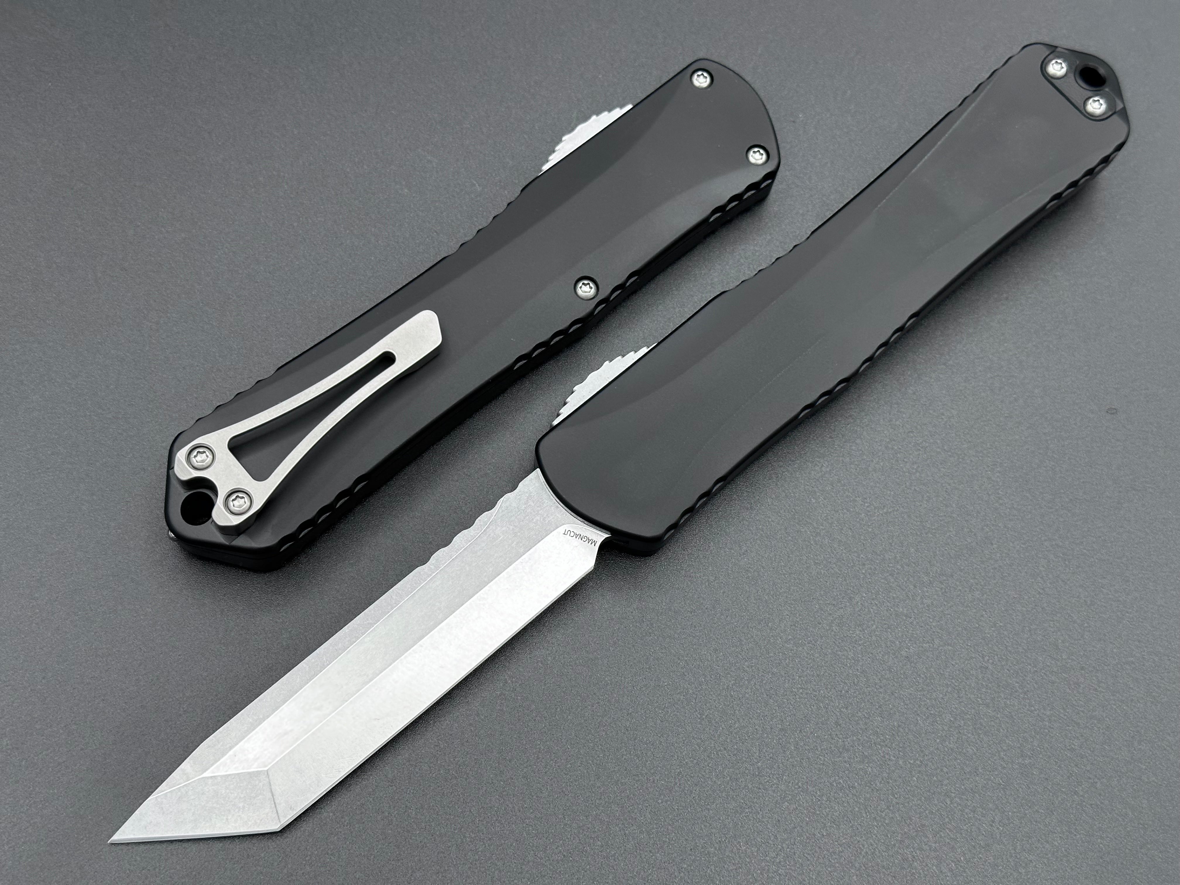 Heretic Knives Manticore X Tanto Stonewash H031-2A - Tristar Edge