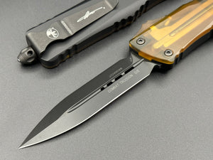 Combat Troodon D/E Smooth Ultem Top and Button DLC Magnacut Standard DLC Hardware Signature Series 142-1DLCTULS - Tristar Edge