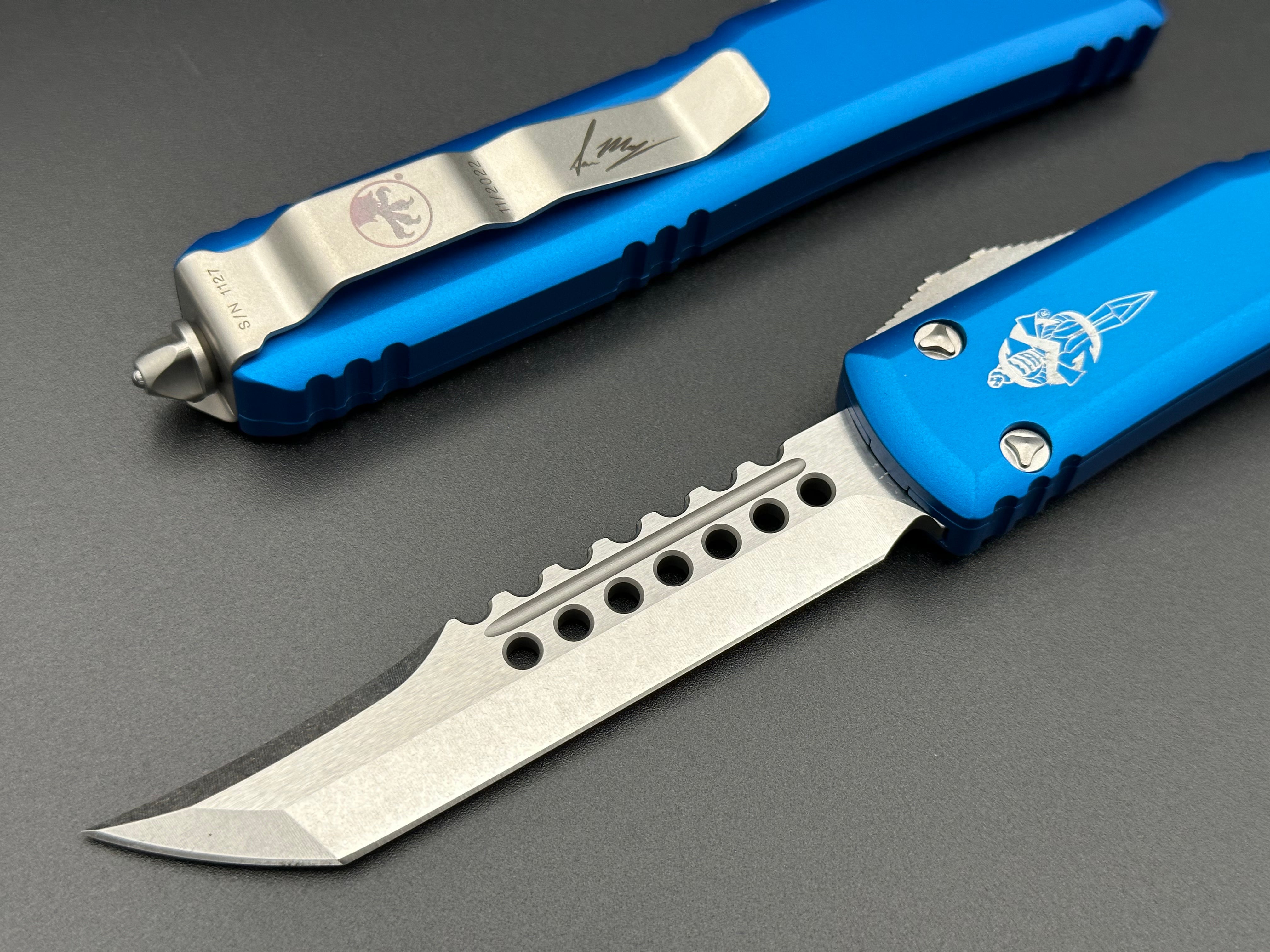 Ultratech Hellhound Signature Series Blue Stonewash Standard 119-10 BLS - Tristar Edge