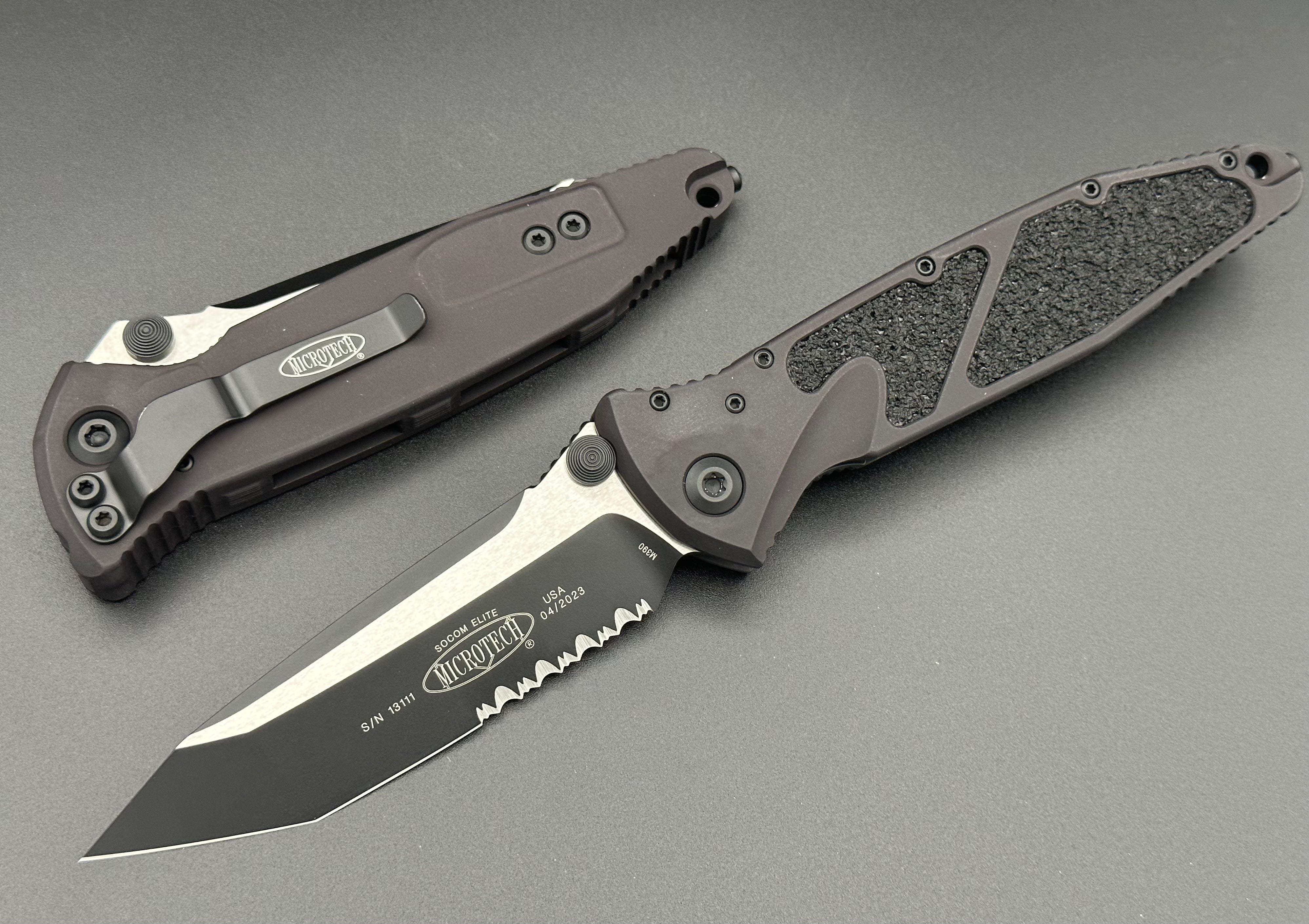 Socom Elite Manual T/E Tactical Part Serrated 161-2 T - Tristar Edge