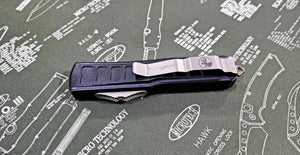 Microtech UTX-85 II Stepside OTF Automatic Knife Black 3" Dagger Bronze 232II-13 - Tristar Edge