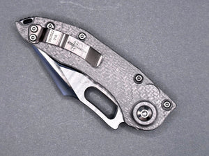 Marfione Custom/Borka Blades Stitch Auto DLC Carbon Fiber - Tristar Edge