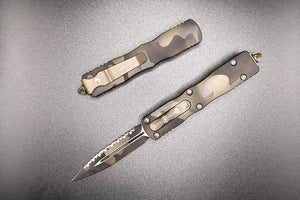 Dirac D/E Signature Series OD Green Camo Full Serrated 225-3 OCS - Tristar Edge