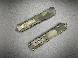 Dirac D/E Signature Series OD Green Camo Full Serrated 225-3 OCS - Tristar Edge