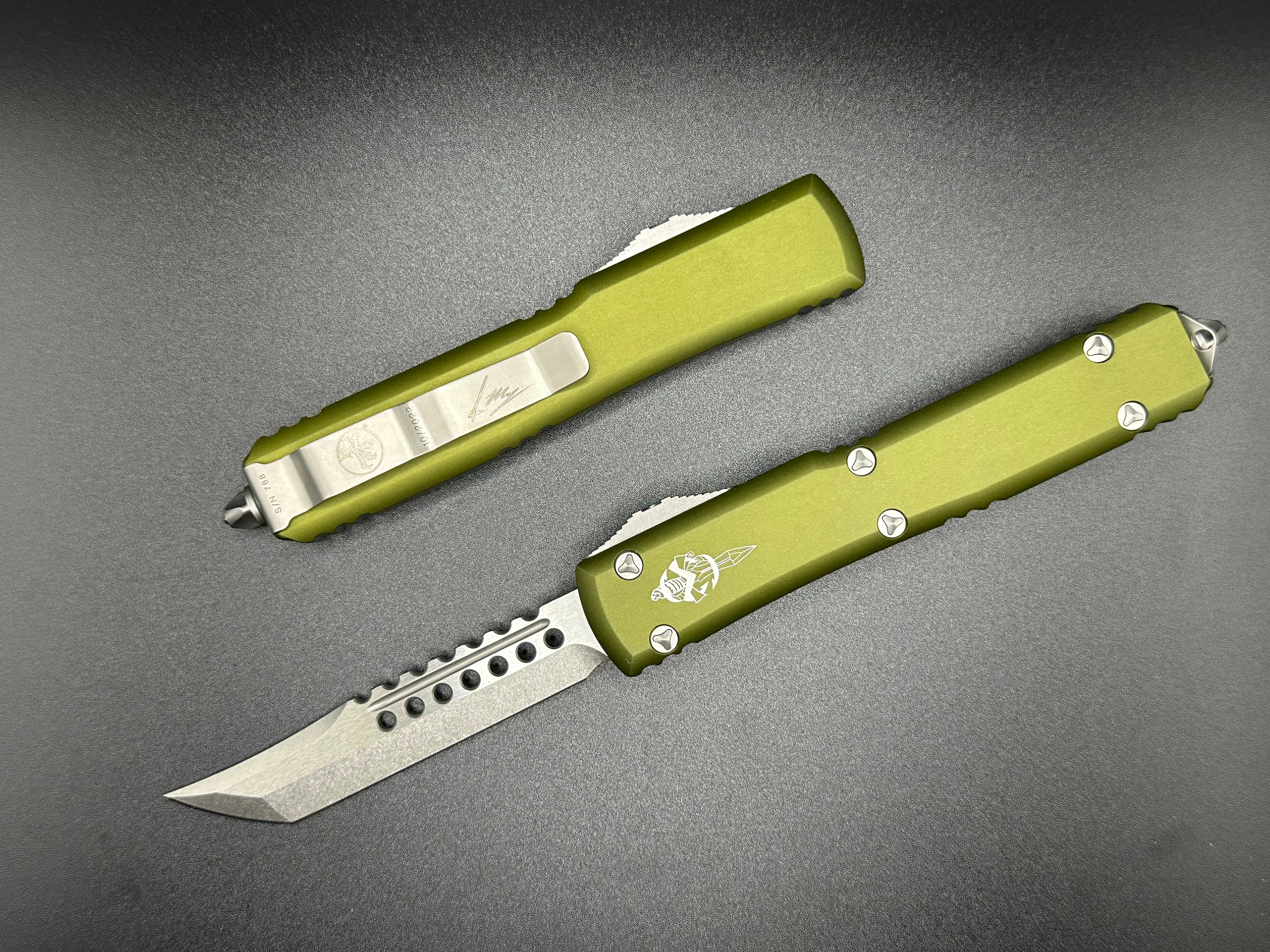Ultratech Hellhound Signature Series OD Green Stonewash Standard 119-10 ODS - Tristar Edge