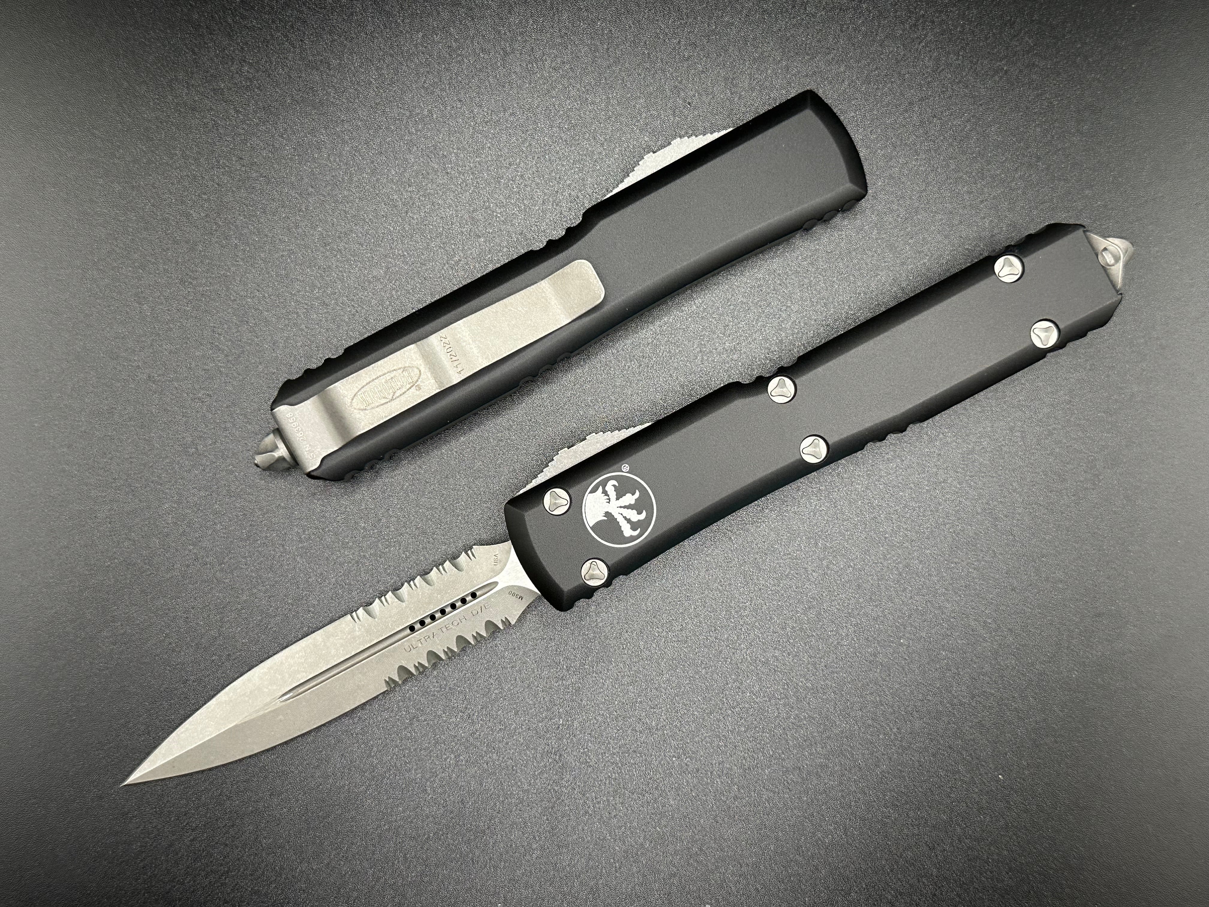 Ultratech D/E Apocalyptic Partial Serrated 122-11 AP - Tristar Edge