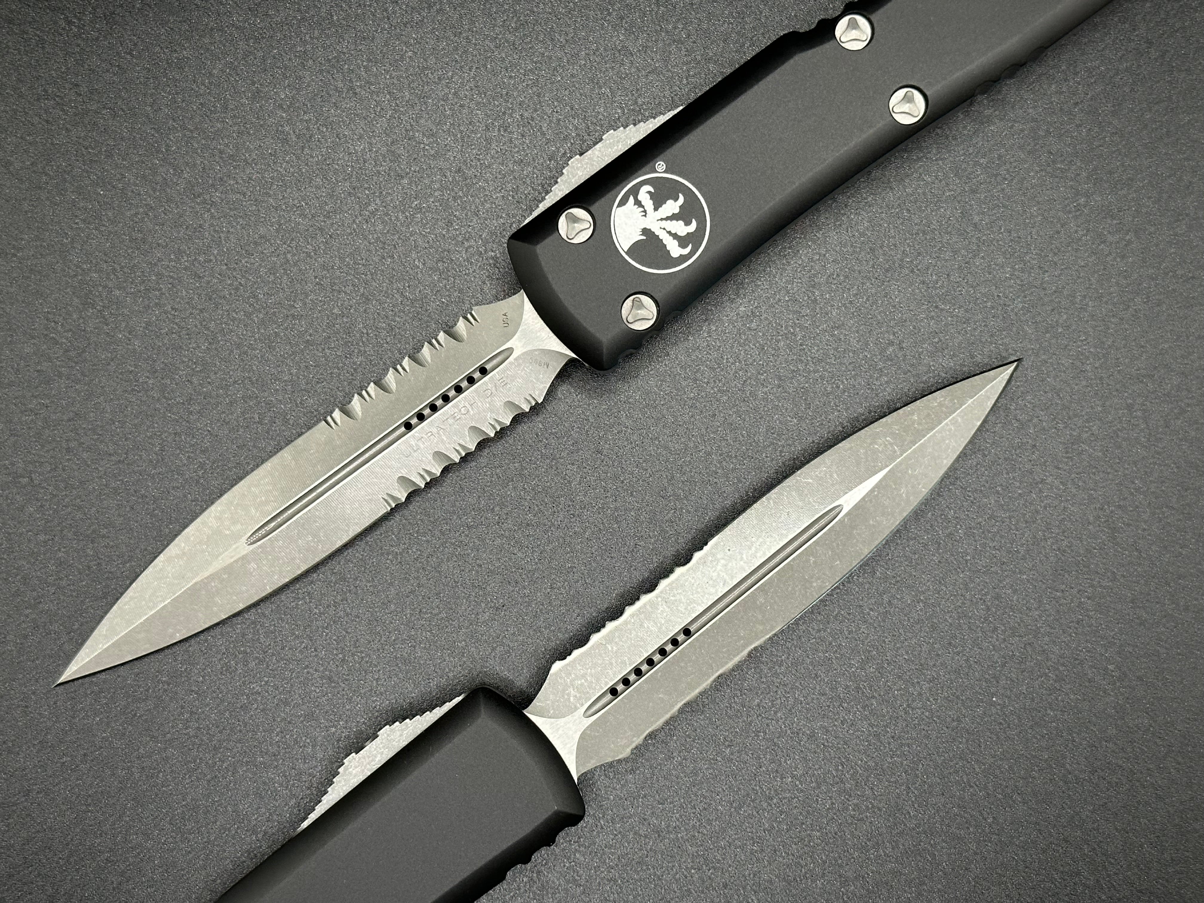 Ultratech D/E Apocalyptic Partial Serrated 122-11 AP - Tristar Edge