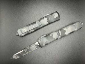 Ultratech S/E Urban Camo Partial Serrated 121-2 UCS - Tristar Edge