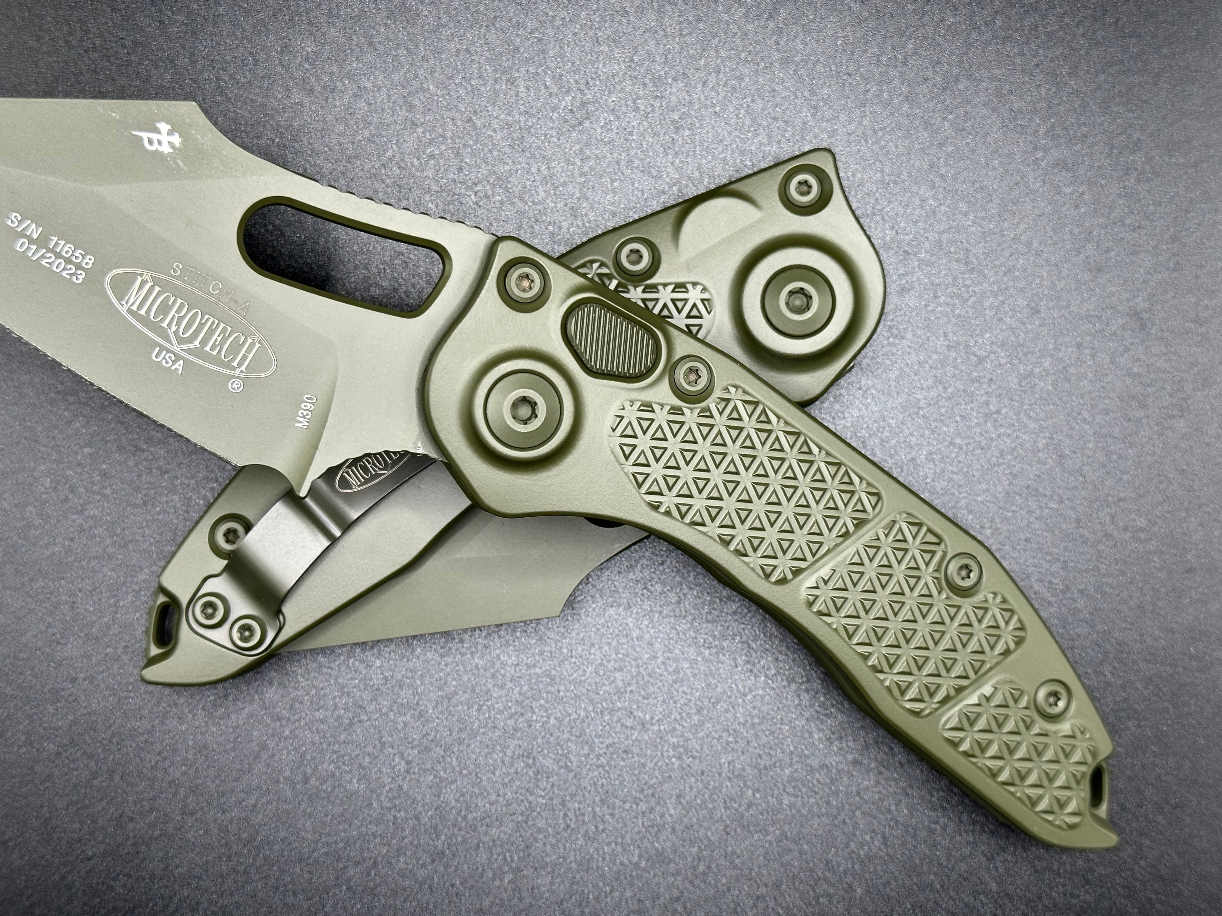 Stitch S/E Cerakote OD Green - Tristar Edge