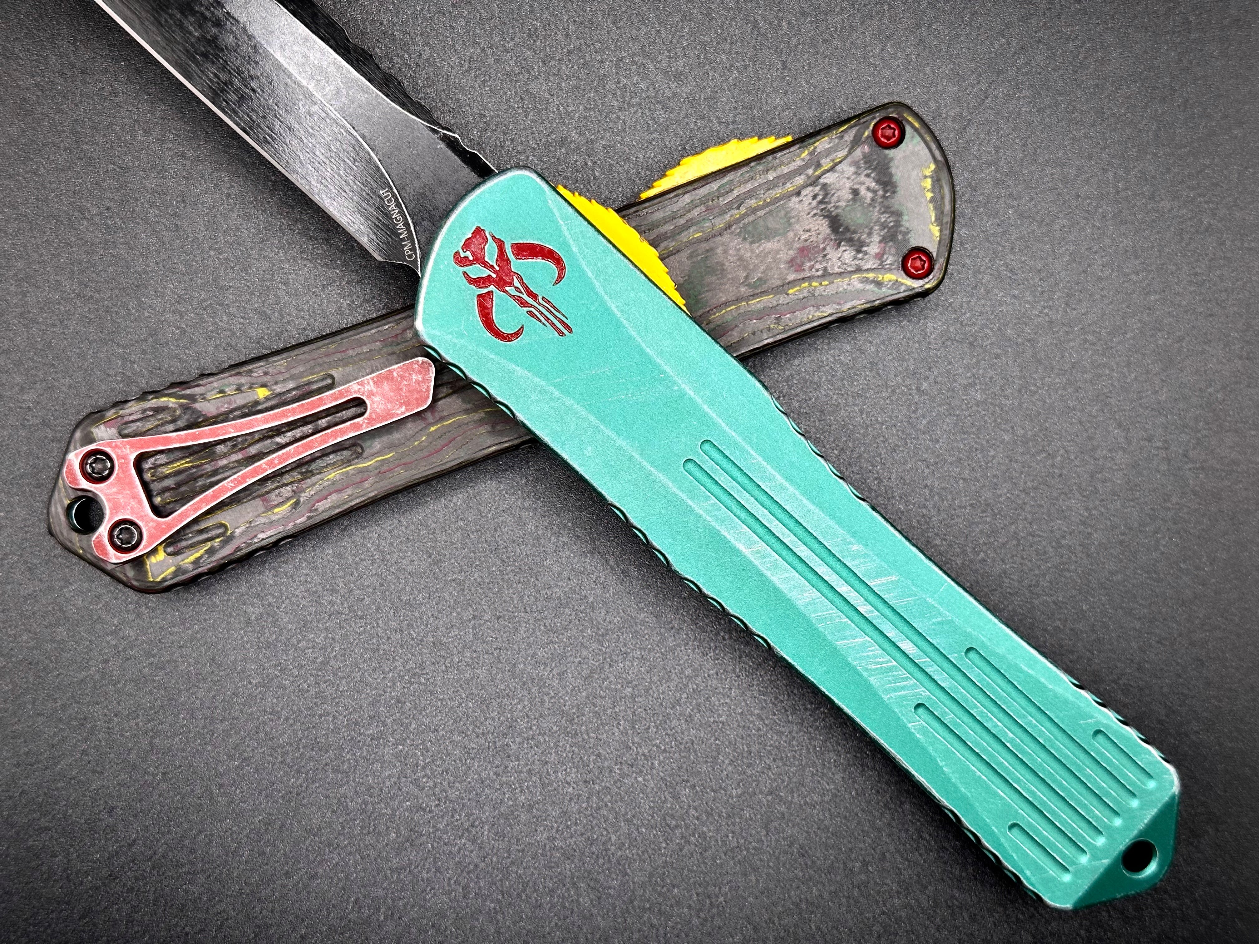 Manticore X Bounty Hunter Tanto Battle Black Camo Carbon H031-8A-BOUNTY - Tristar Edge