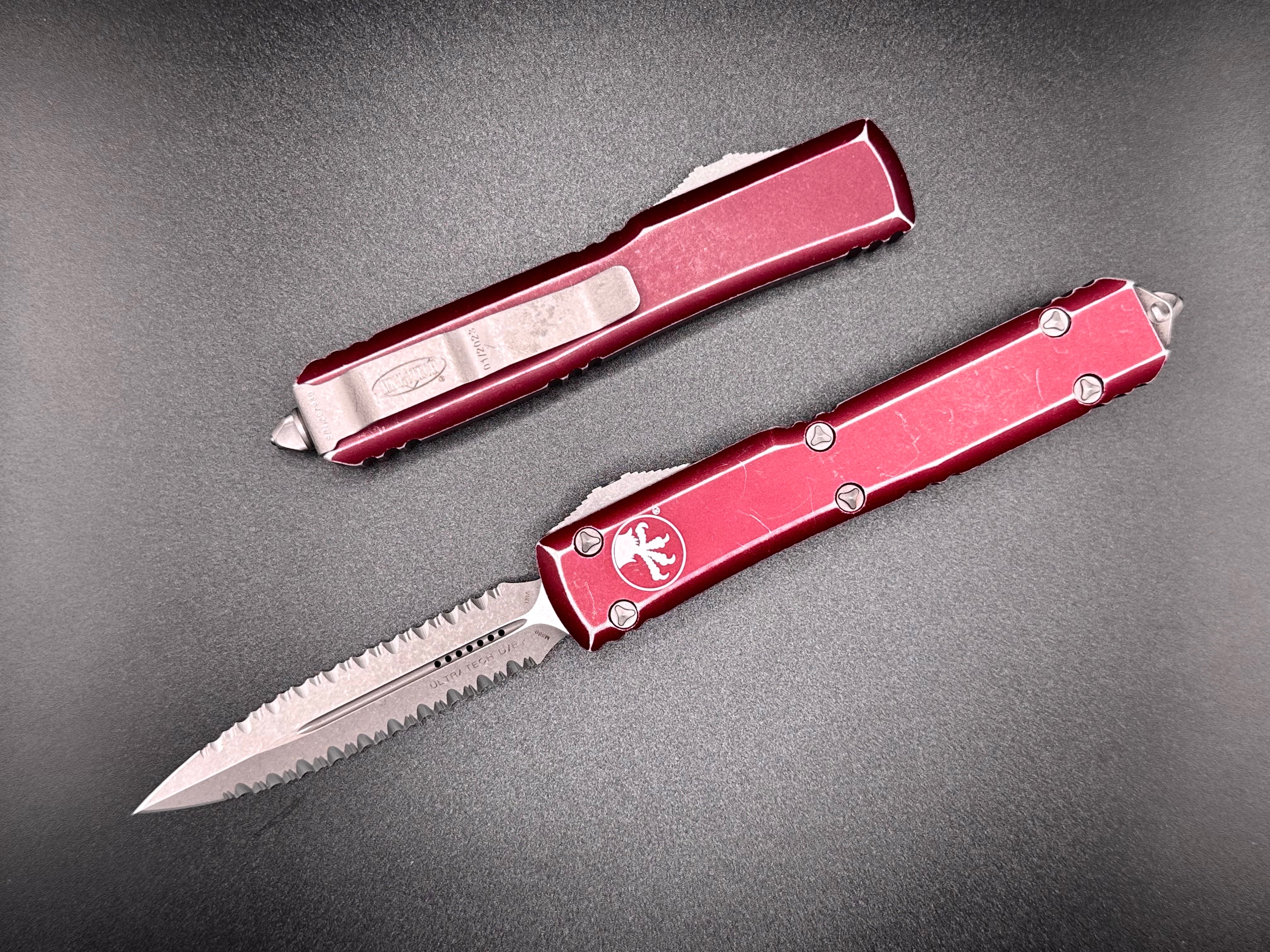 ULTRATECH D/E APOC DOUBLE FULL SERR DISTRESSED MERLOT 122-D12DMR - Tristar Edge