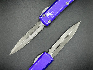 ULTRATECH D/E APOC DOUBLE FULL SERR DISTRESSED PURPLE 122-D12DPU - Tristar Edge