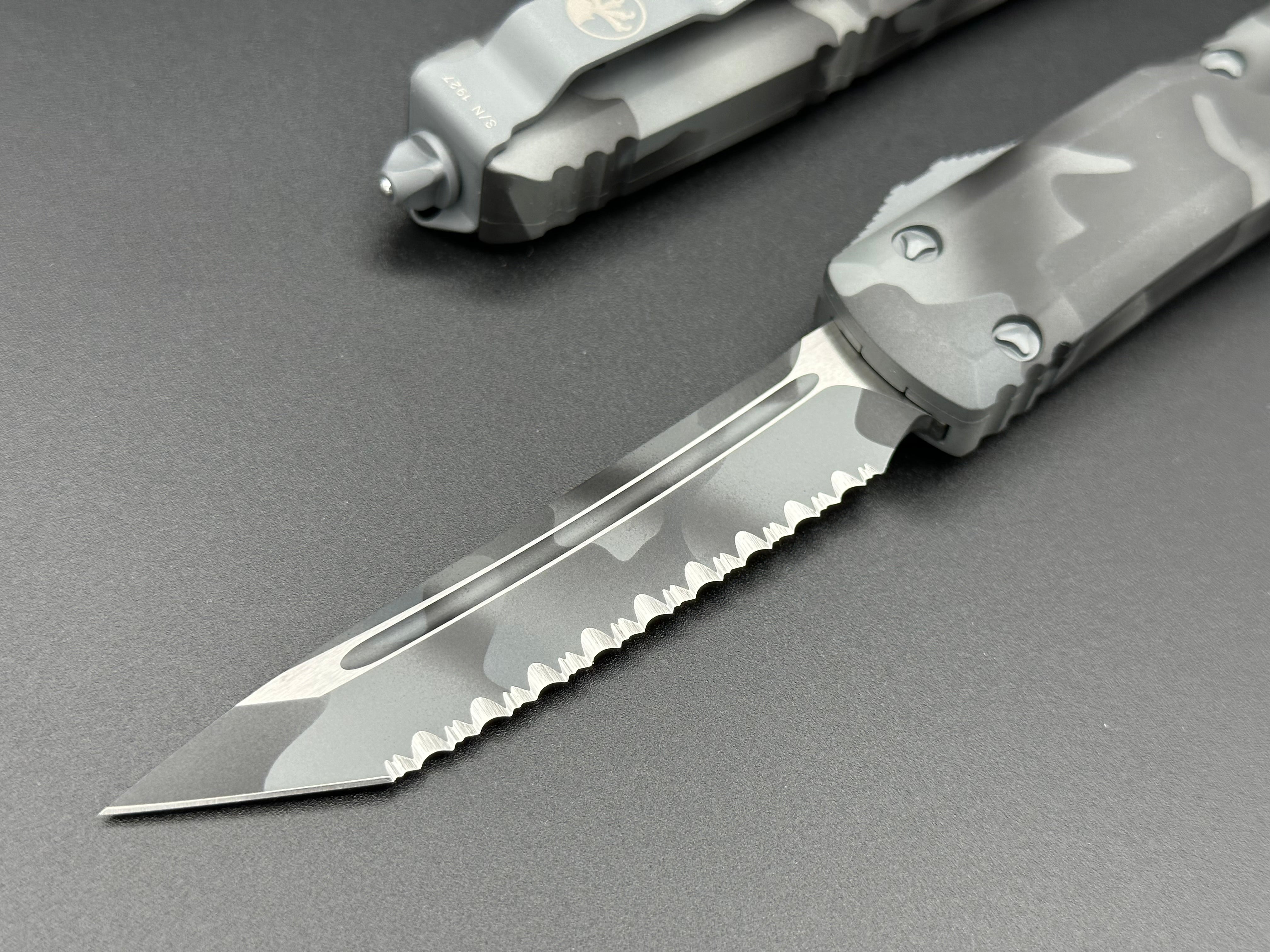 Ultratech T/E Signature Series Urban Camo Full Serrated 123-3 UCS - Tristar Edge