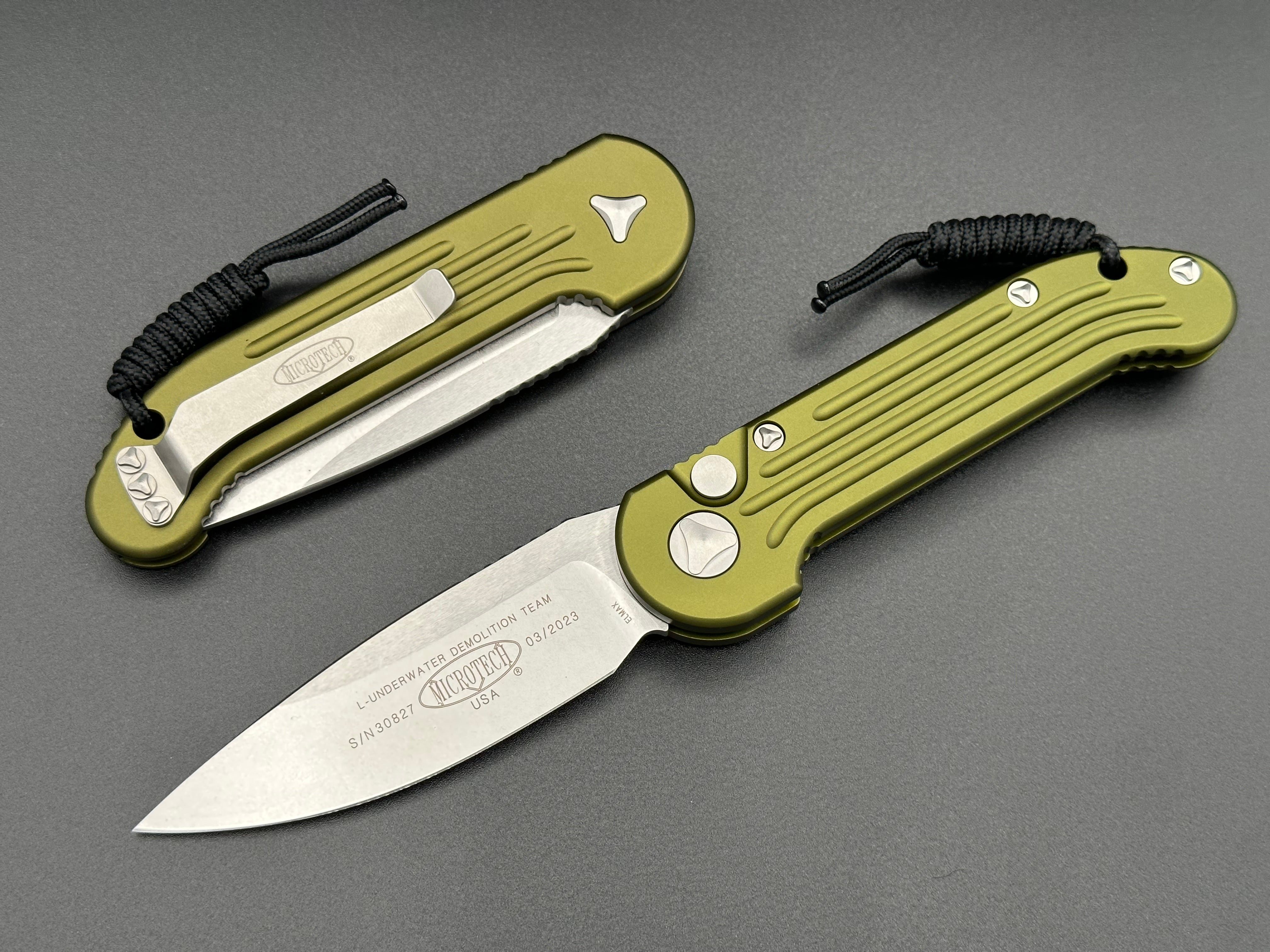 L.U.D.T OD Green Stonewash Standard 135-10 OD - Tristar Edge