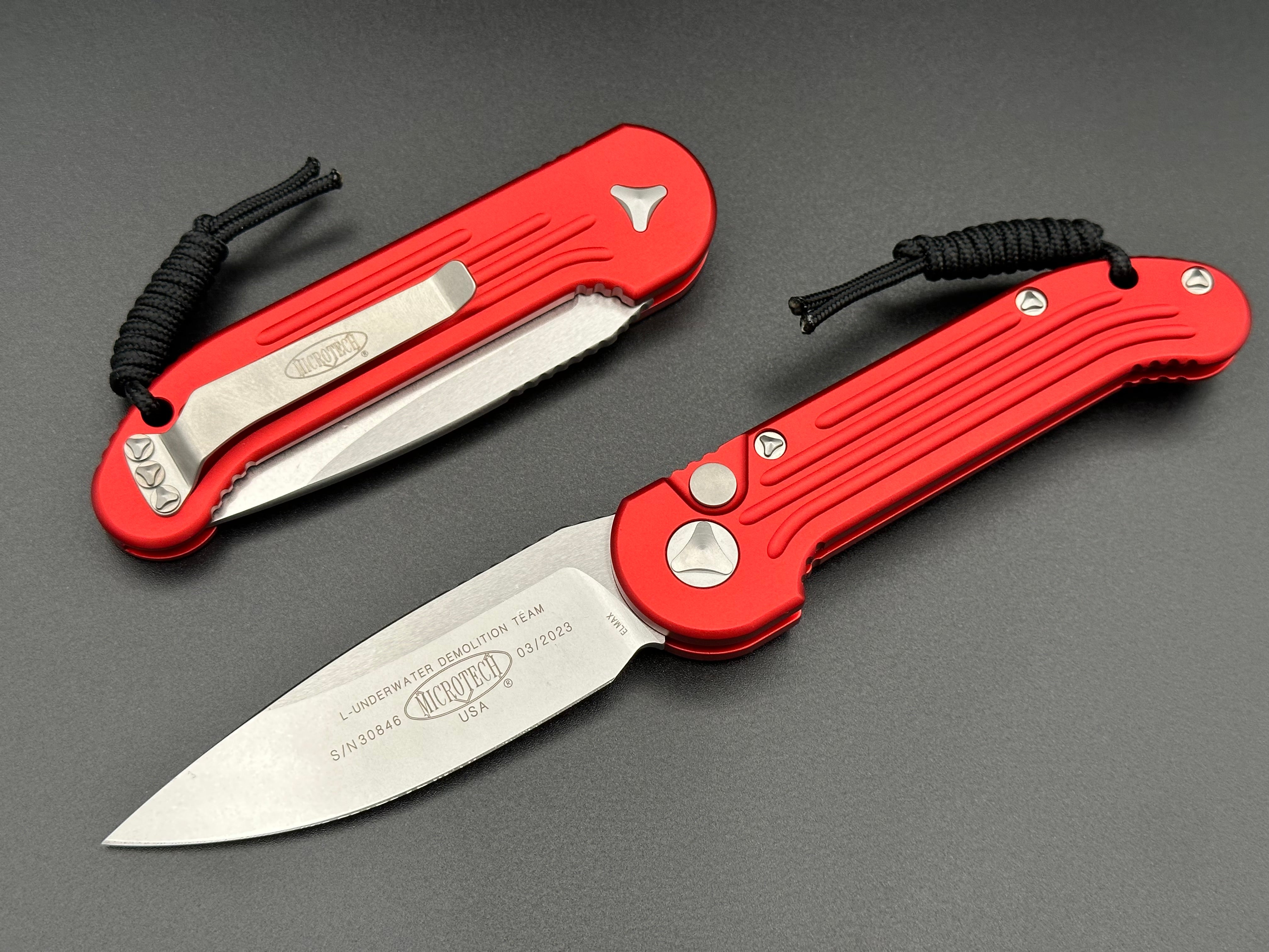 L.U.D.T Red Stonewash Standard 135-10 RD - Tristar Edge