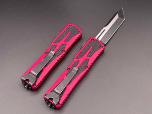 Colossus Tanto Two Tone Battle Black Red H040-14A-RED - Tristar Edge