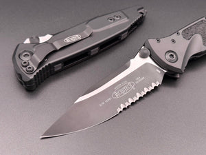 Socom Elite Manual Single Edge Partial Serrated Tactical 160-2T - Tristar Edge