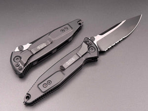 Socom Elite Manual Single Edge Partial Serrated Tactical 160-2T - Tristar Edge