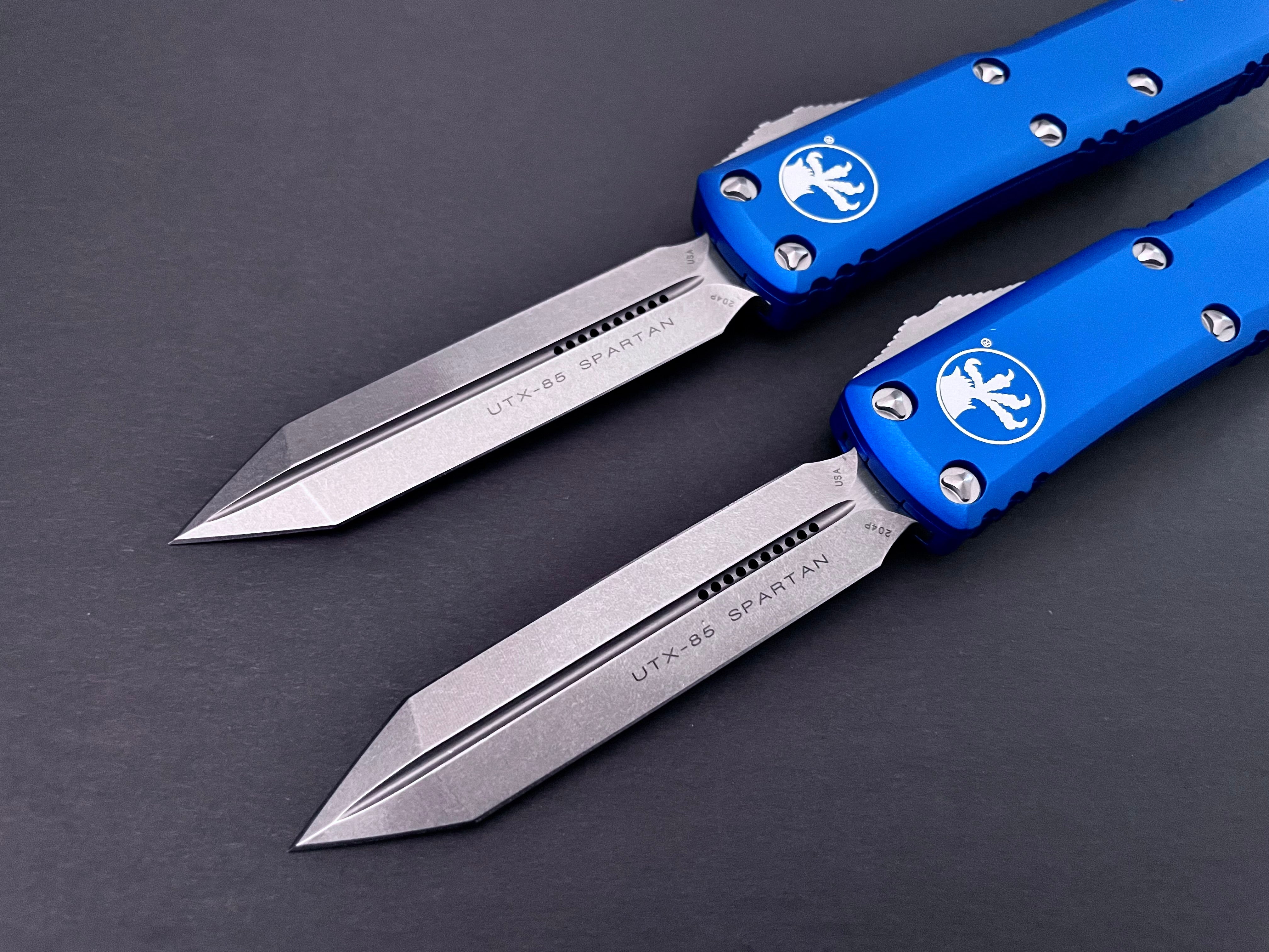 UTX-85 Spartan Blue Stonewash Standard 230-10 BL - Tristar Edge