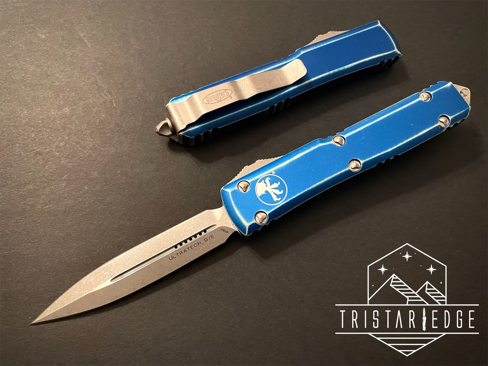 Ultratech Double Edge Stonewash Standard & Distressed Blue 122-10DBL - Tristar Edge