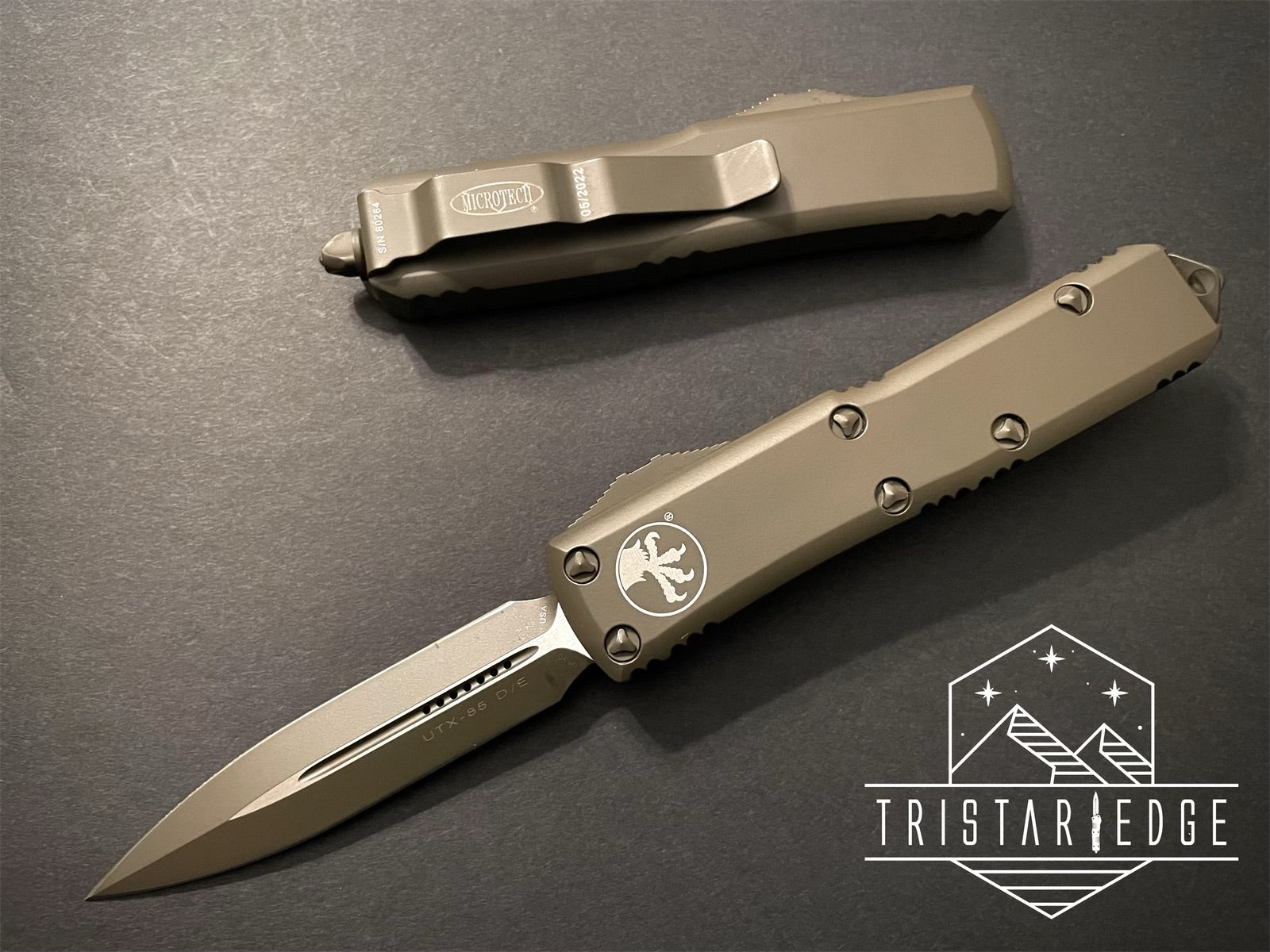 UTX-85 D/E Standard Cerakote OD Green 231-1 COD - Tristar Edge