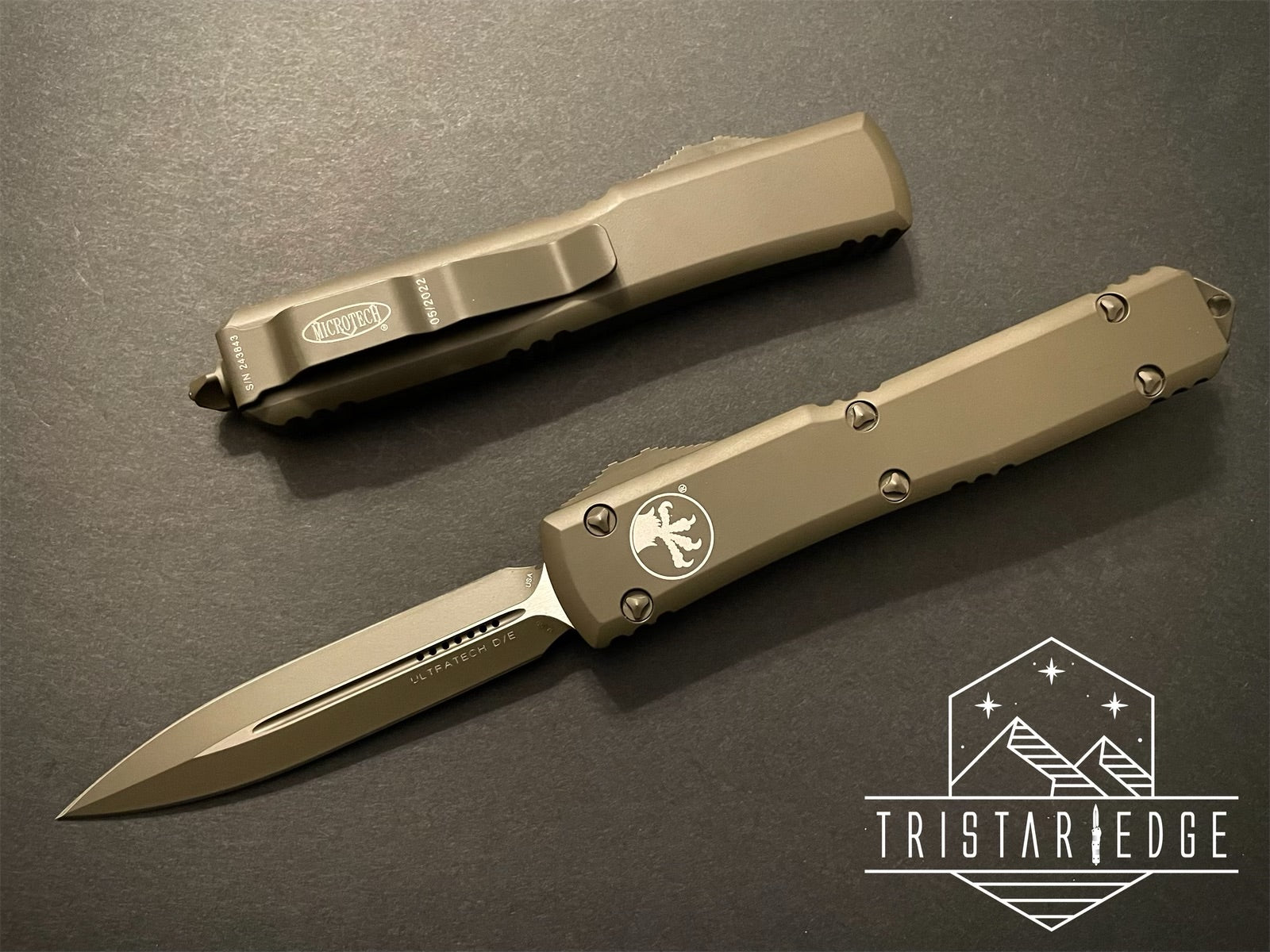 Ultratech D/E Cerakote OD Green Standard 122-1 COD - Tristar Edge