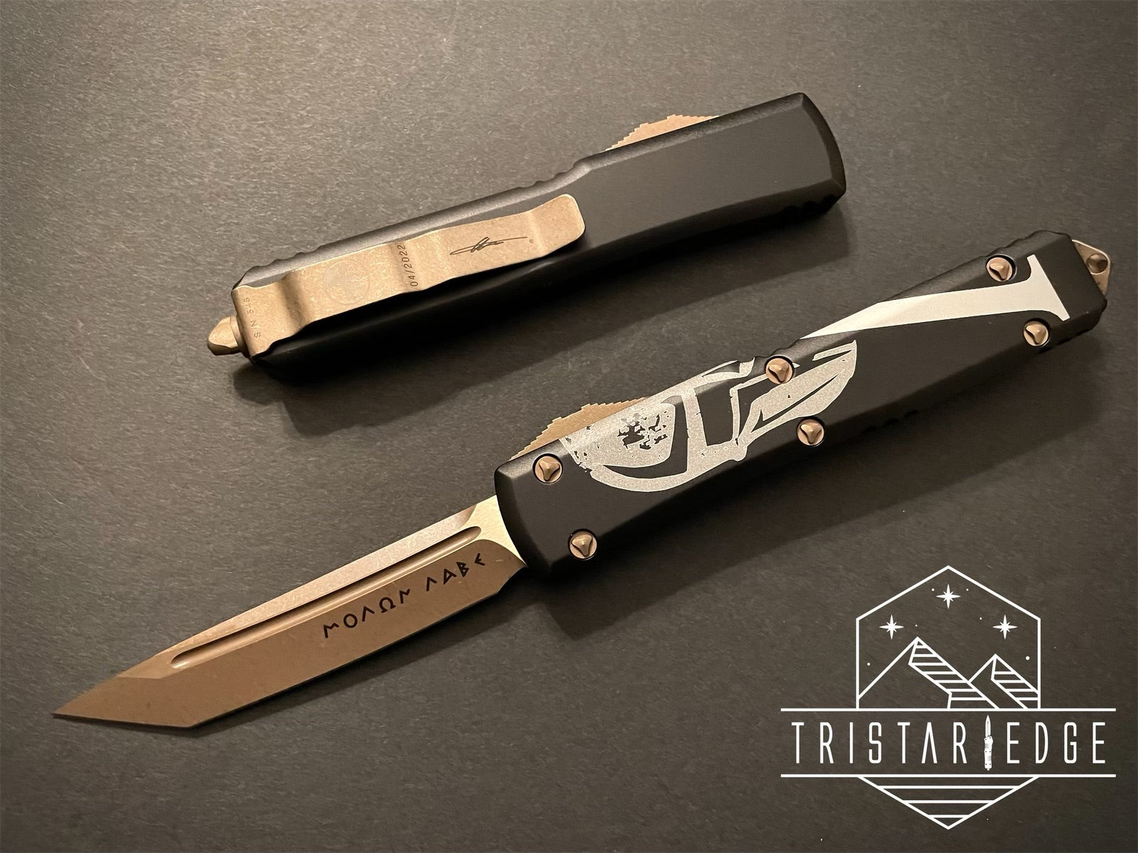 Ultratech T/E Molon Labe Bronzed Apocalyptic Standard 123-13 ML - Tristar Edge