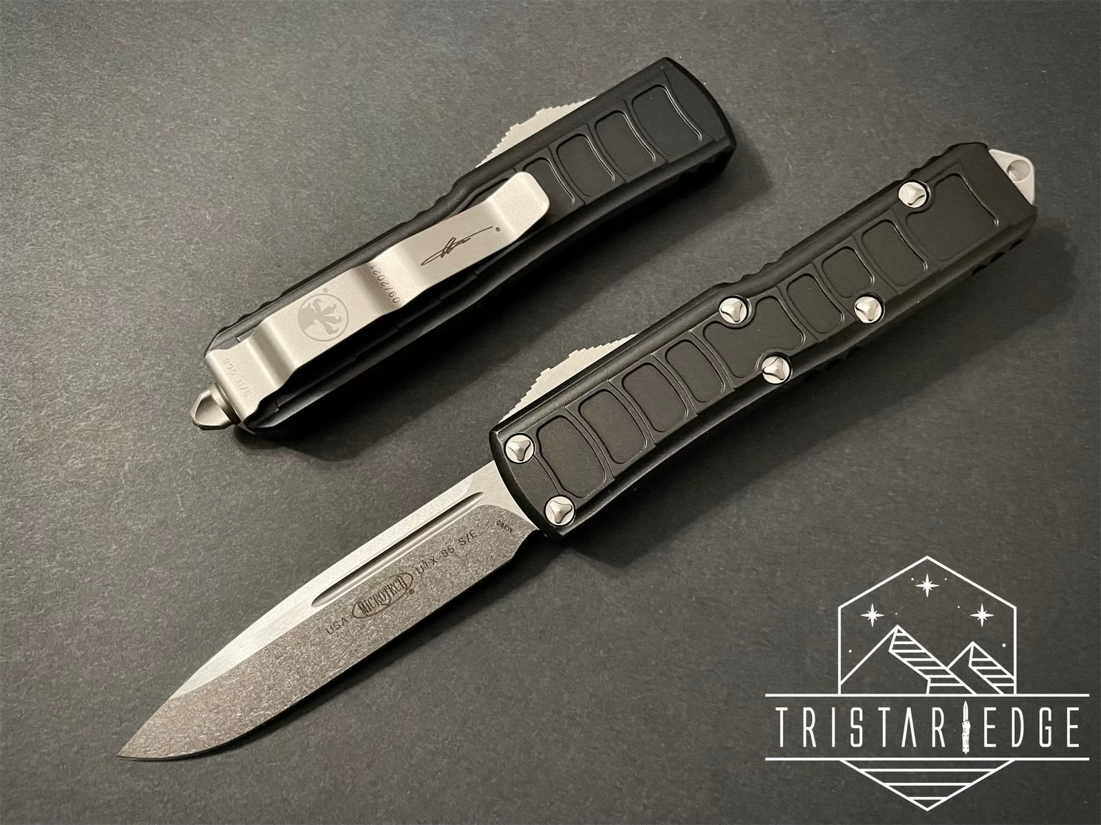 UTX-85 II S/E Signature Series Stonewash Standard 231II-10S - Tristar Edge