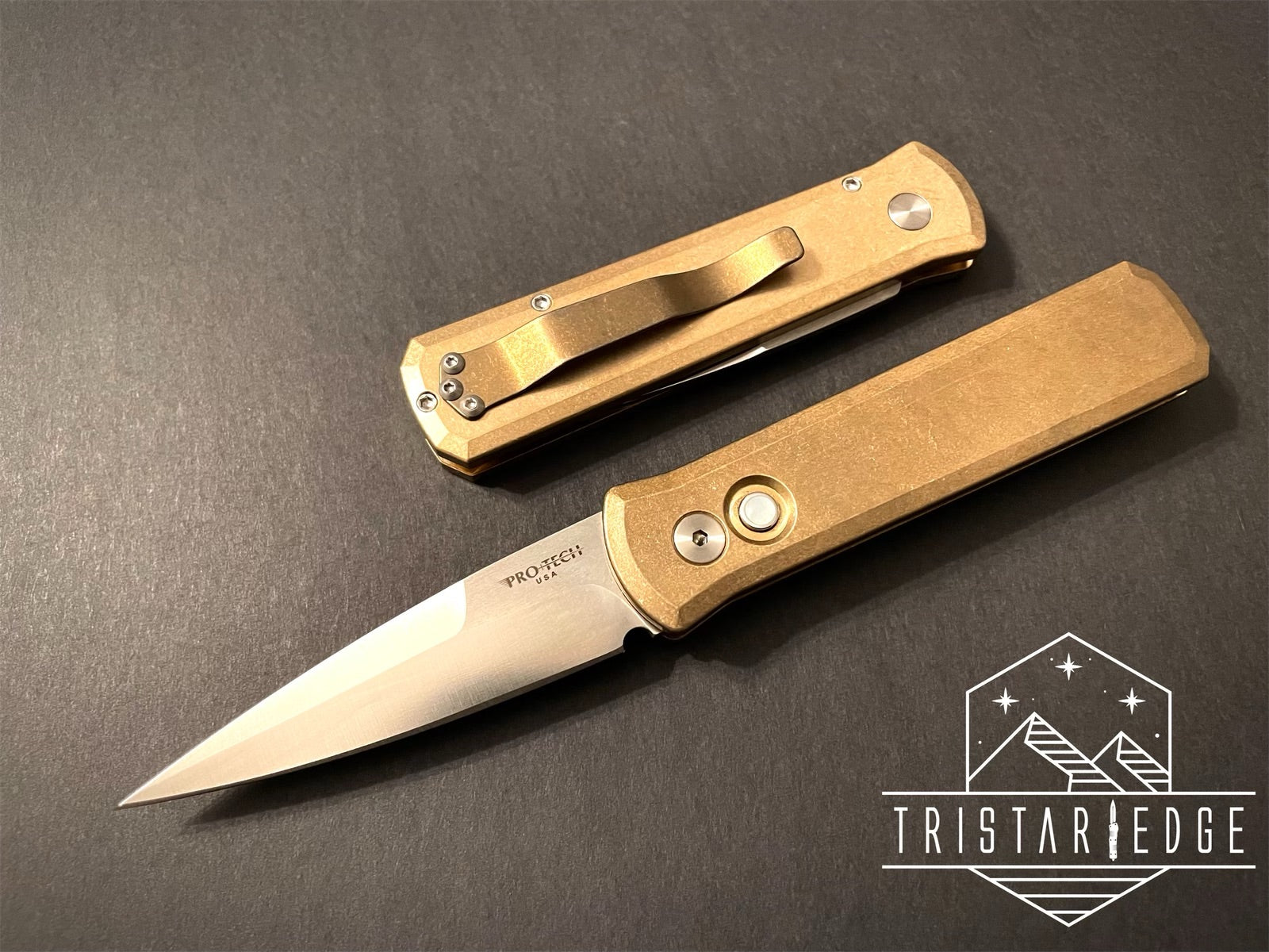 7110 Godson Limited, Bronze Handle - Tristar Edge