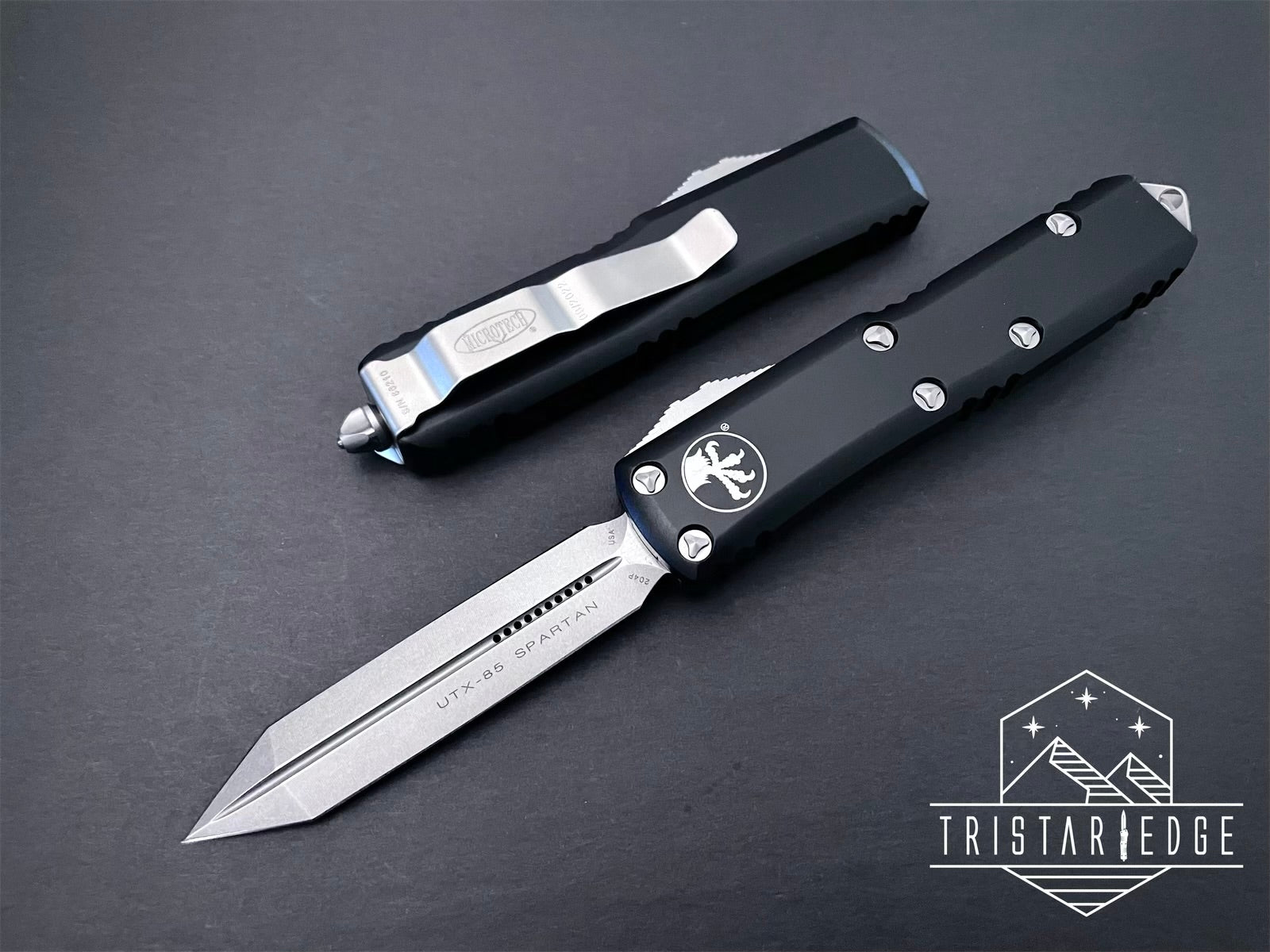 UTX-85 Spartan Stonewash Standard 230-10 - Tristar Edge